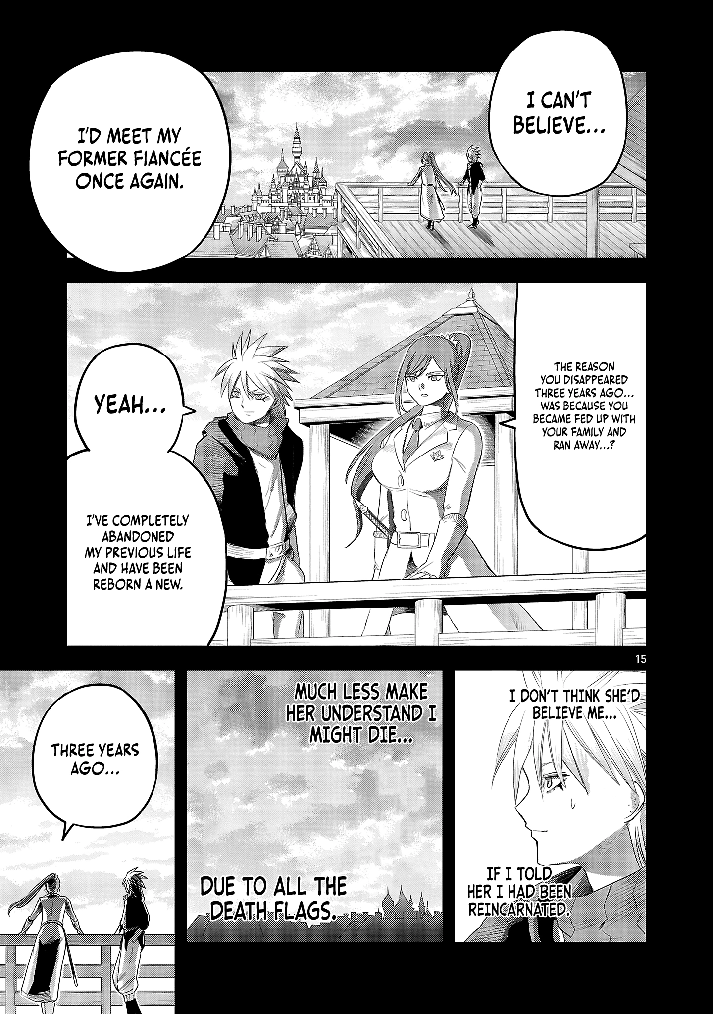 Hametsu Flag Kaihi no Tame Yamaoku e Hikikomotteita Saikyou no Akuyaku wa, Tasuketa Heroine ni Yotte Omotebutai e Tatasareru Chapter 6 page 18 - 