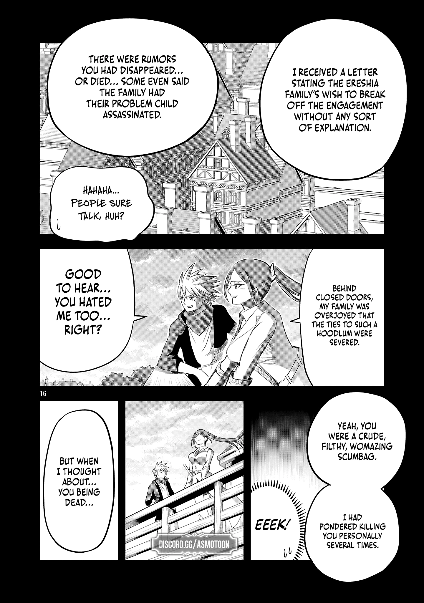 Hametsu Flag Kaihi no Tame Yamaoku e Hikikomotteita Saikyou no Akuyaku wa, Tasuketa Heroine ni Yotte Omotebutai e Tatasareru Chapter 6 page 19 - 