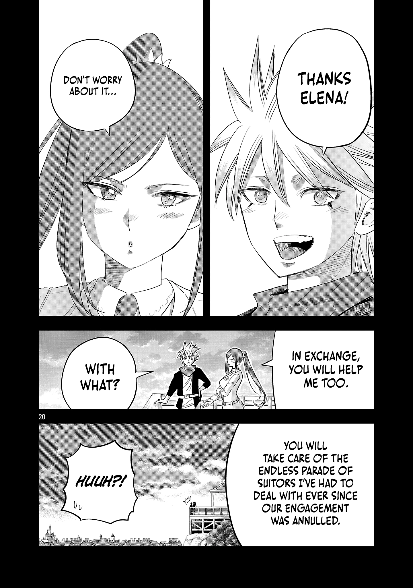 Hametsu Flag Kaihi no Tame Yamaoku e Hikikomotteita Saikyou no Akuyaku wa, Tasuketa Heroine ni Yotte Omotebutai e Tatasareru Chapter 6 page 23 - 