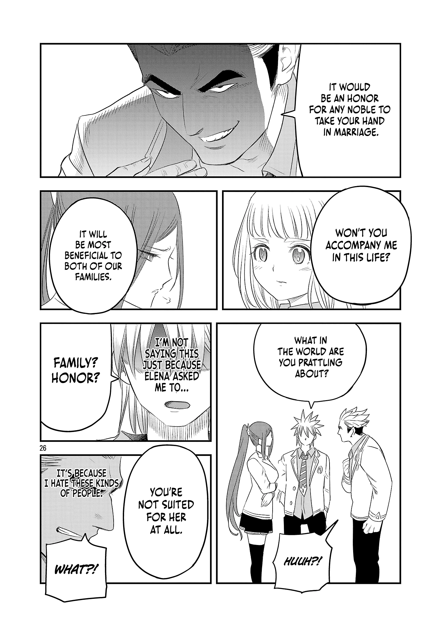 Hametsu Flag Kaihi no Tame Yamaoku e Hikikomotteita Saikyou no Akuyaku wa, Tasuketa Heroine ni Yotte Omotebutai e Tatasareru Chapter 6 page 29 - 