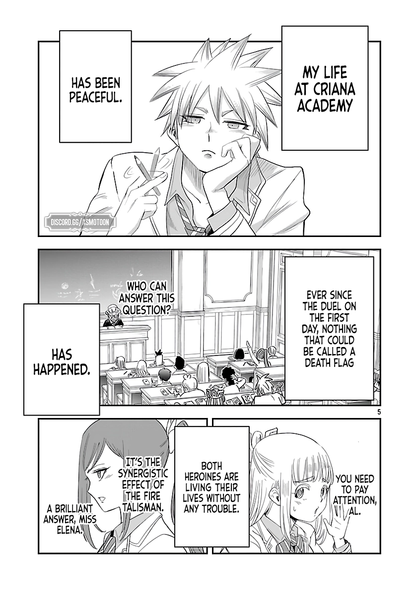 Hametsu Flag Kaihi no Tame Yamaoku e Hikikomotteita Saikyou no Akuyaku wa, Tasuketa Heroine ni Yotte Omotebutai e Tatasareru Chapter 8 page 8 - 