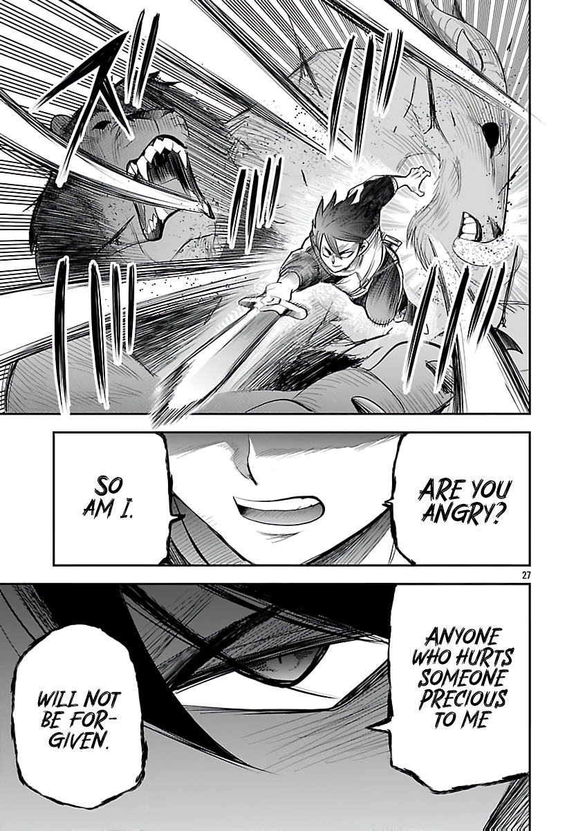 Hametsu Flag Kaihi no Tame Yamaoku e Hikikomotteita Saikyou no Akuyaku wa, Tasuketa Heroine ni Yotte Omotebutai e Tatasareru Chapter 9 page 29 - 