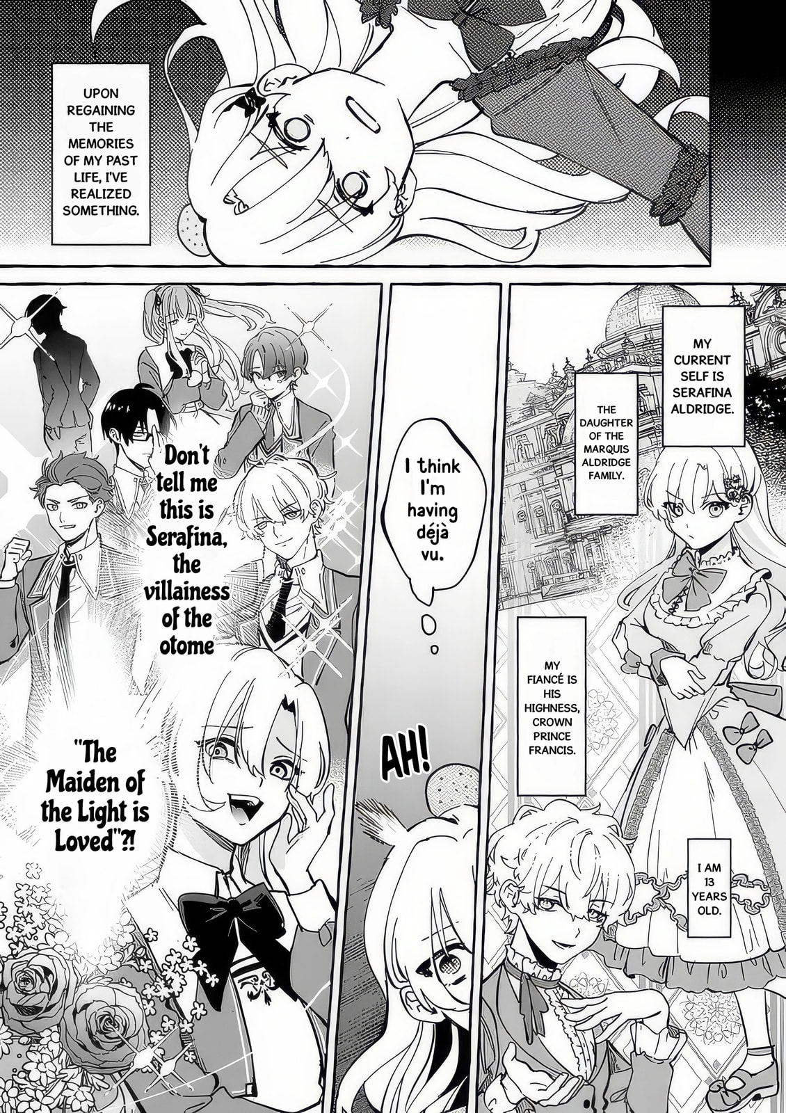 Hametsu wo Hikaeta Akuyaku Reijou ga Muri Shite Heroine wo Enjita Kekka Taida na Yosei ga Akogare Nanoni, Daini Oji no Dekiai Route ni Konwakuchu Chapter 1 page 15 - 