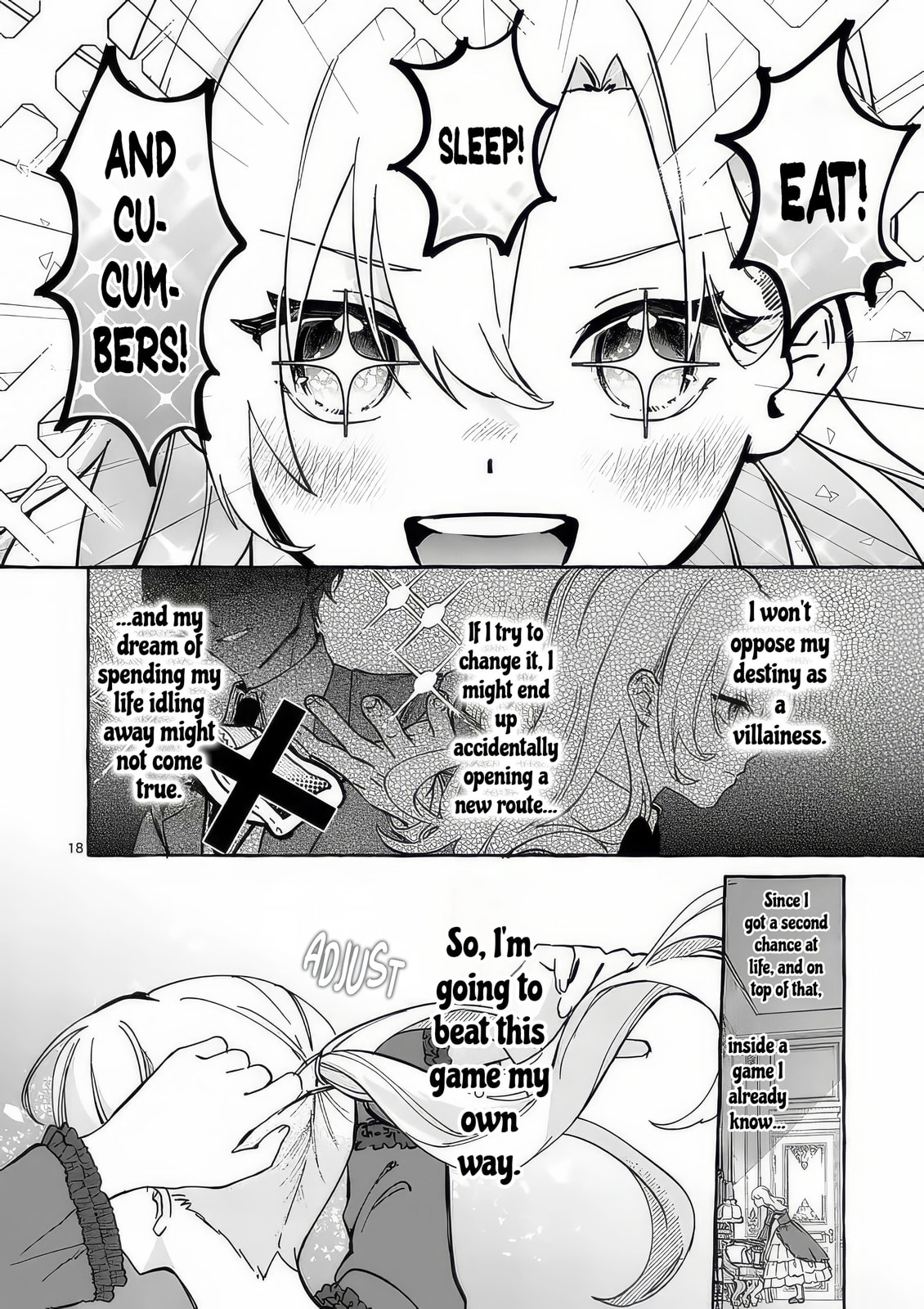 Hametsu wo Hikaeta Akuyaku Reijou ga Muri Shite Heroine wo Enjita Kekka Taida na Yosei ga Akogare Nanoni, Daini Oji no Dekiai Route ni Konwakuchu Chapter 1 page 22 - 
