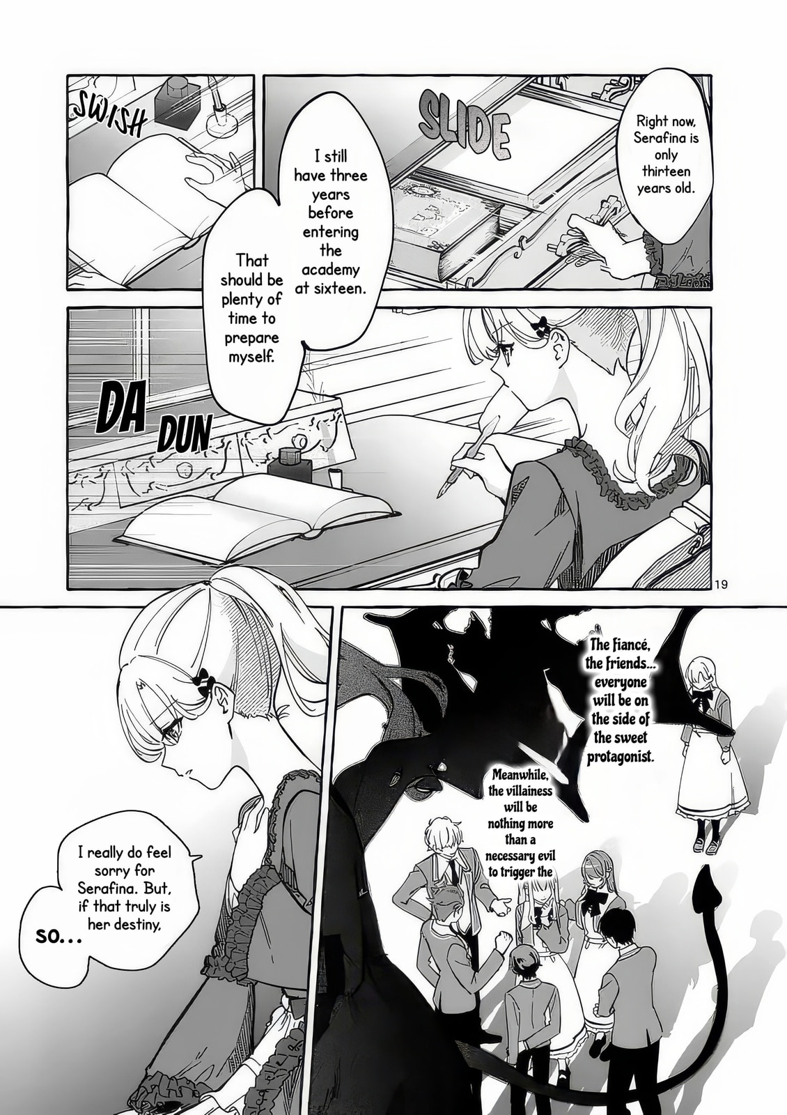 Hametsu wo Hikaeta Akuyaku Reijou ga Muri Shite Heroine wo Enjita Kekka Taida na Yosei ga Akogare Nanoni, Daini Oji no Dekiai Route ni Konwakuchu Chapter 1 page 23 - 