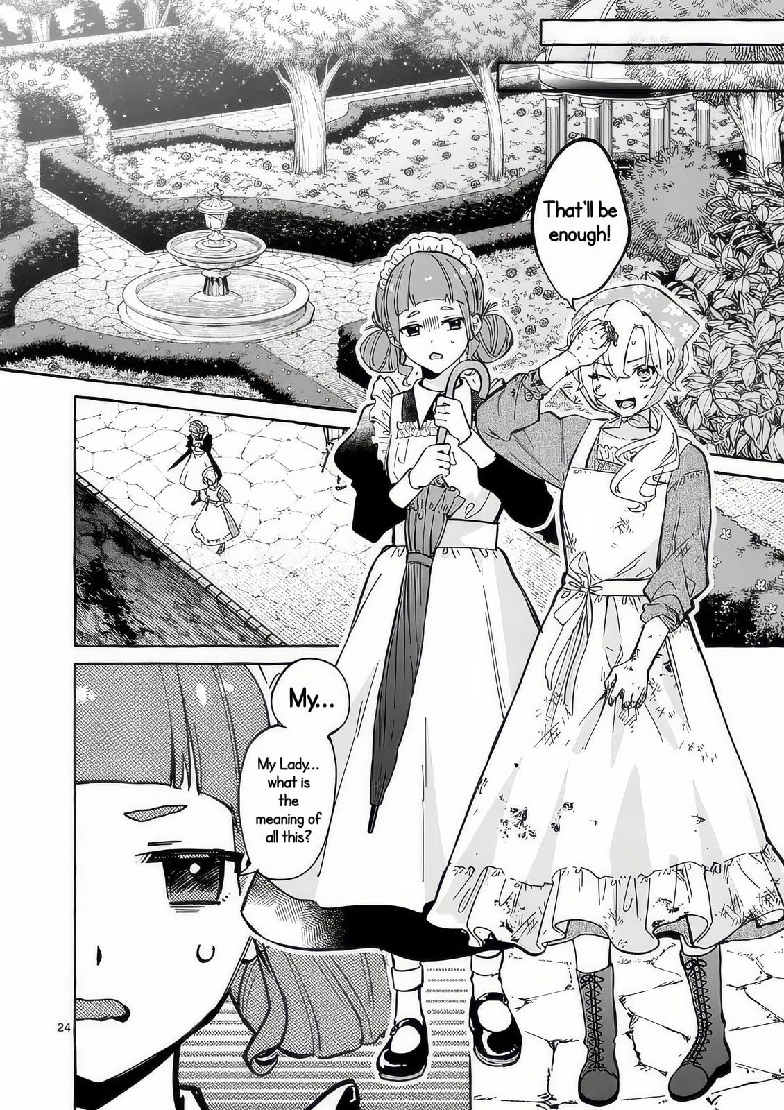 Hametsu wo Hikaeta Akuyaku Reijou ga Muri Shite Heroine wo Enjita Kekka Taida na Yosei ga Akogare Nanoni, Daini Oji no Dekiai Route ni Konwakuchu Chapter 1 page 28 - 