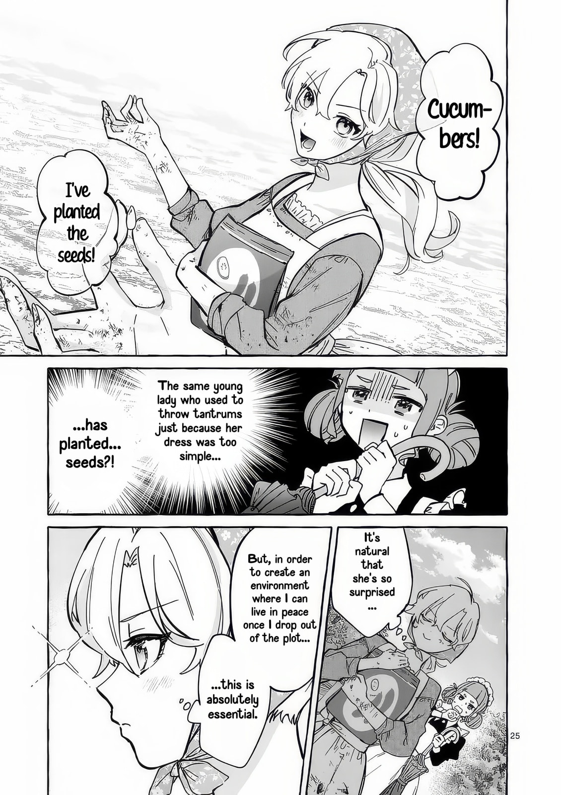 Hametsu wo Hikaeta Akuyaku Reijou ga Muri Shite Heroine wo Enjita Kekka Taida na Yosei ga Akogare Nanoni, Daini Oji no Dekiai Route ni Konwakuchu Chapter 1 page 29 - 