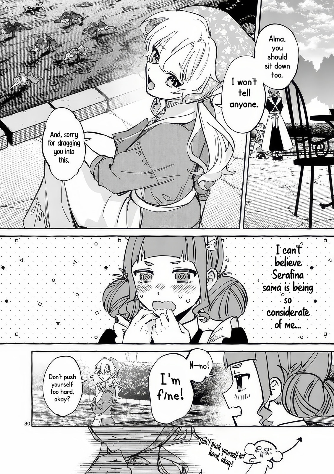 Hametsu wo Hikaeta Akuyaku Reijou ga Muri Shite Heroine wo Enjita Kekka Taida na Yosei ga Akogare Nanoni, Daini Oji no Dekiai Route ni Konwakuchu Chapter 1 page 34 - 