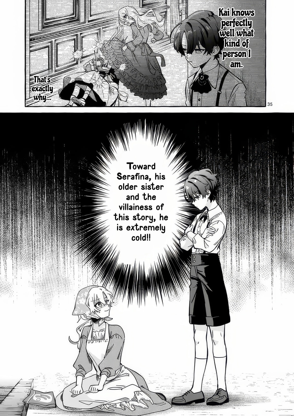 Hametsu wo Hikaeta Akuyaku Reijou ga Muri Shite Heroine wo Enjita Kekka Taida na Yosei ga Akogare Nanoni, Daini Oji no Dekiai Route ni Konwakuchu Chapter 1 page 39 - 