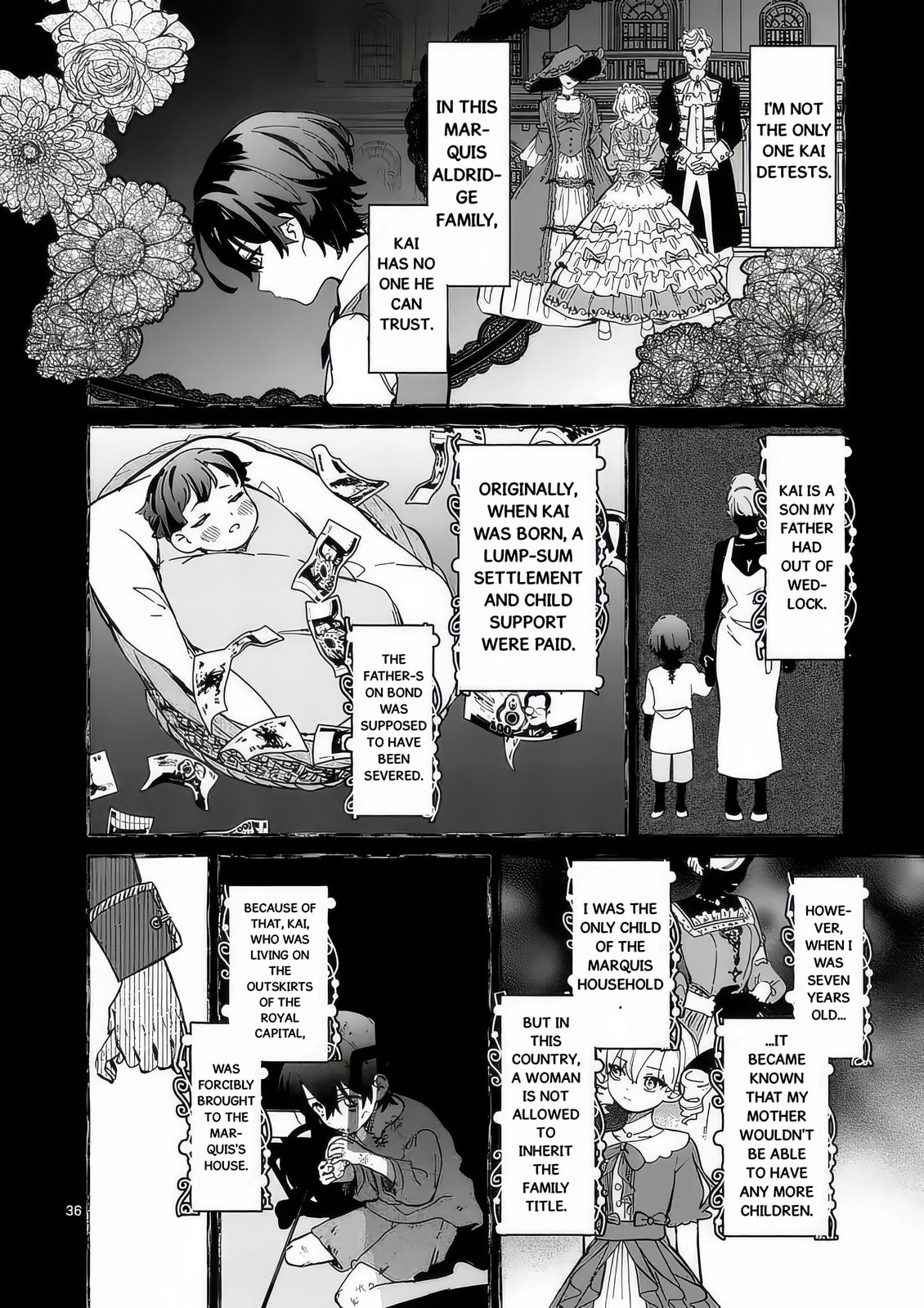 Hametsu wo Hikaeta Akuyaku Reijou ga Muri Shite Heroine wo Enjita Kekka Taida na Yosei ga Akogare Nanoni, Daini Oji no Dekiai Route ni Konwakuchu Chapter 1 page 40 - 
