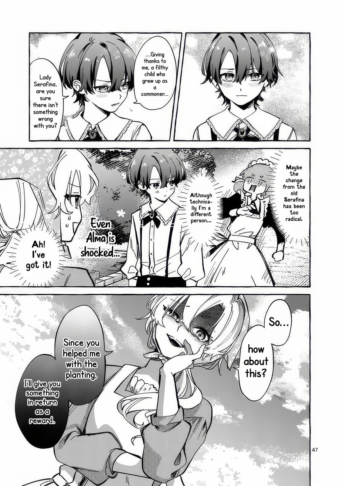 Hametsu wo Hikaeta Akuyaku Reijou ga Muri Shite Heroine wo Enjita Kekka Taida na Yosei ga Akogare Nanoni, Daini Oji no Dekiai Route ni Konwakuchu Chapter 1 page 51 - 