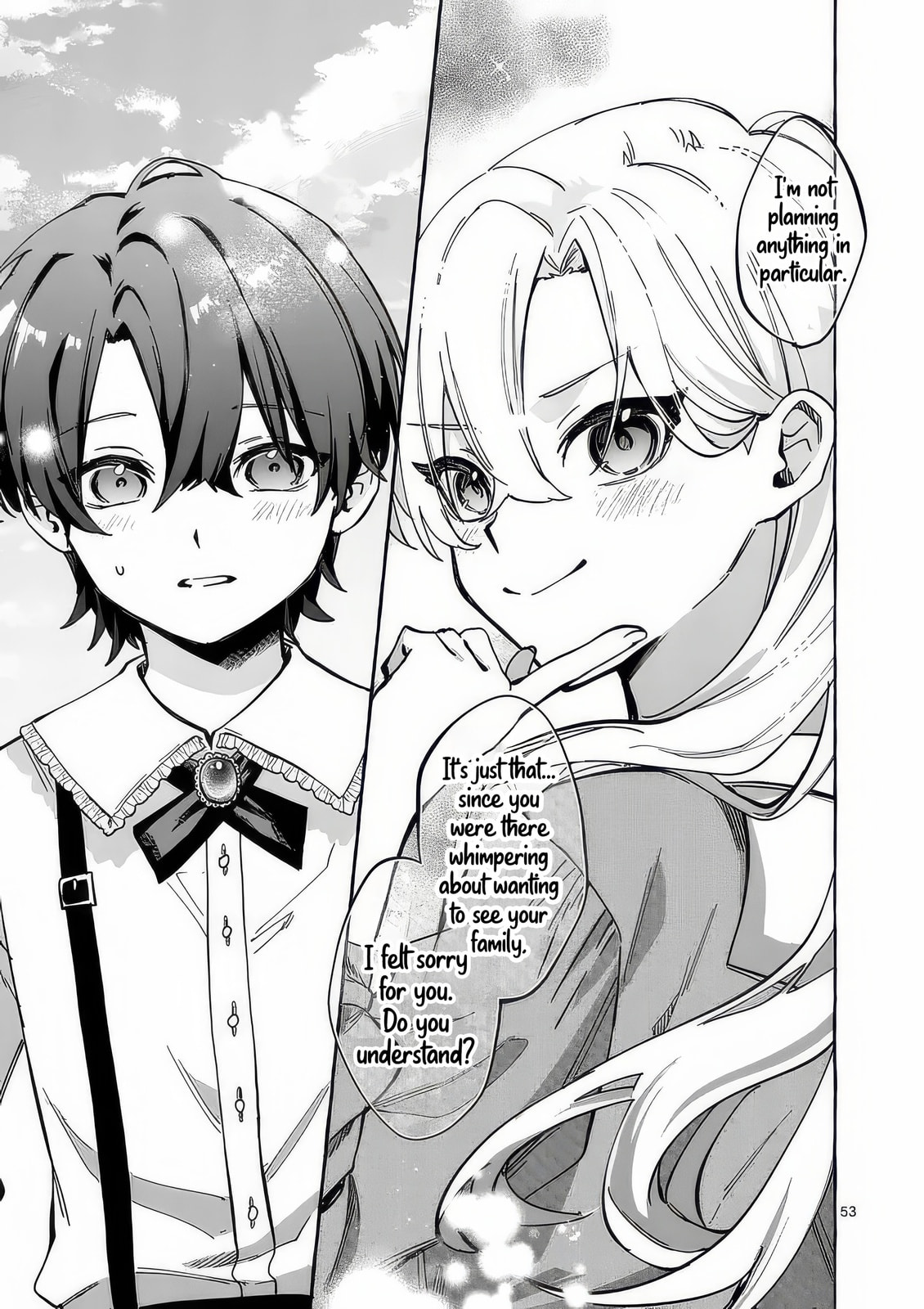 Hametsu wo Hikaeta Akuyaku Reijou ga Muri Shite Heroine wo Enjita Kekka Taida na Yosei ga Akogare Nanoni, Daini Oji no Dekiai Route ni Konwakuchu Chapter 1 page 56 - 