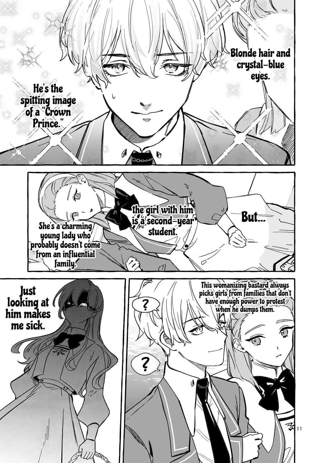 Hametsu wo Hikaeta Akuyaku Reijou ga Muri Shite Heroine wo Enjita Kekka Taida na Yosei ga Akogare Nanoni, Daini Oji no Dekiai Route ni Konwakuchu Chapter 10 page 14 - 