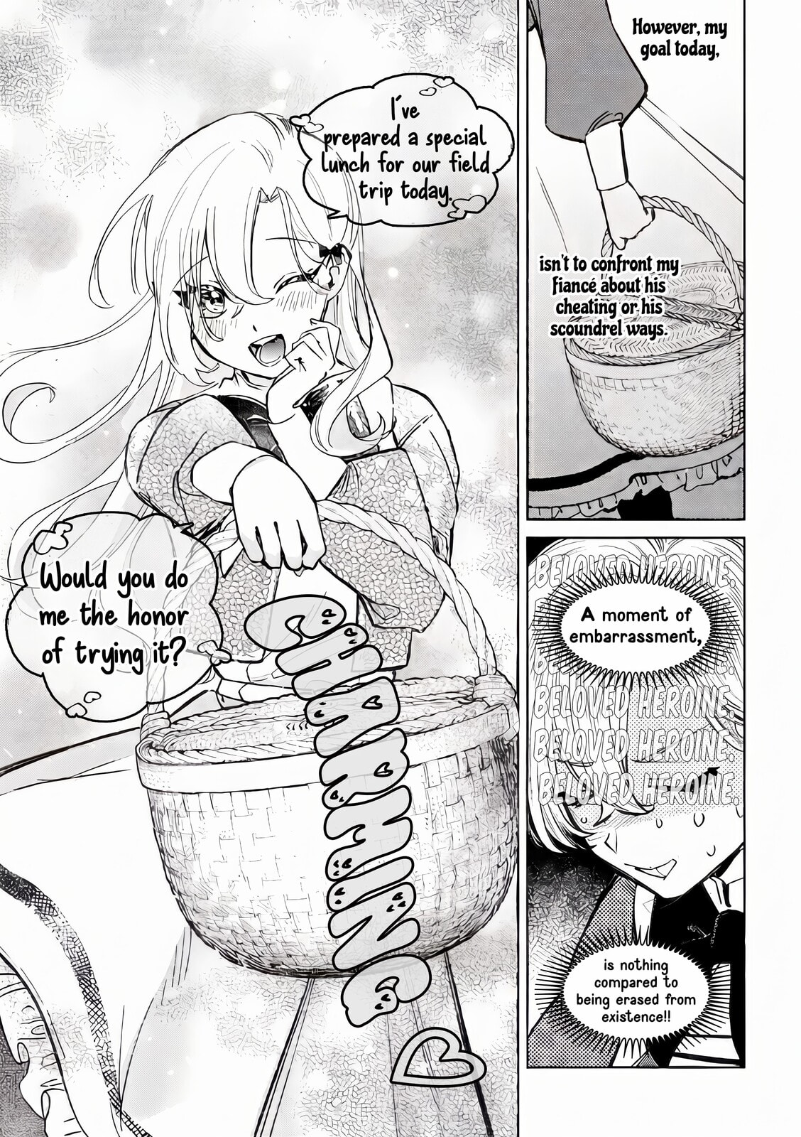 Hametsu wo Hikaeta Akuyaku Reijou ga Muri Shite Heroine wo Enjita Kekka Taida na Yosei ga Akogare Nanoni, Daini Oji no Dekiai Route ni Konwakuchu Chapter 10 page 15 - 