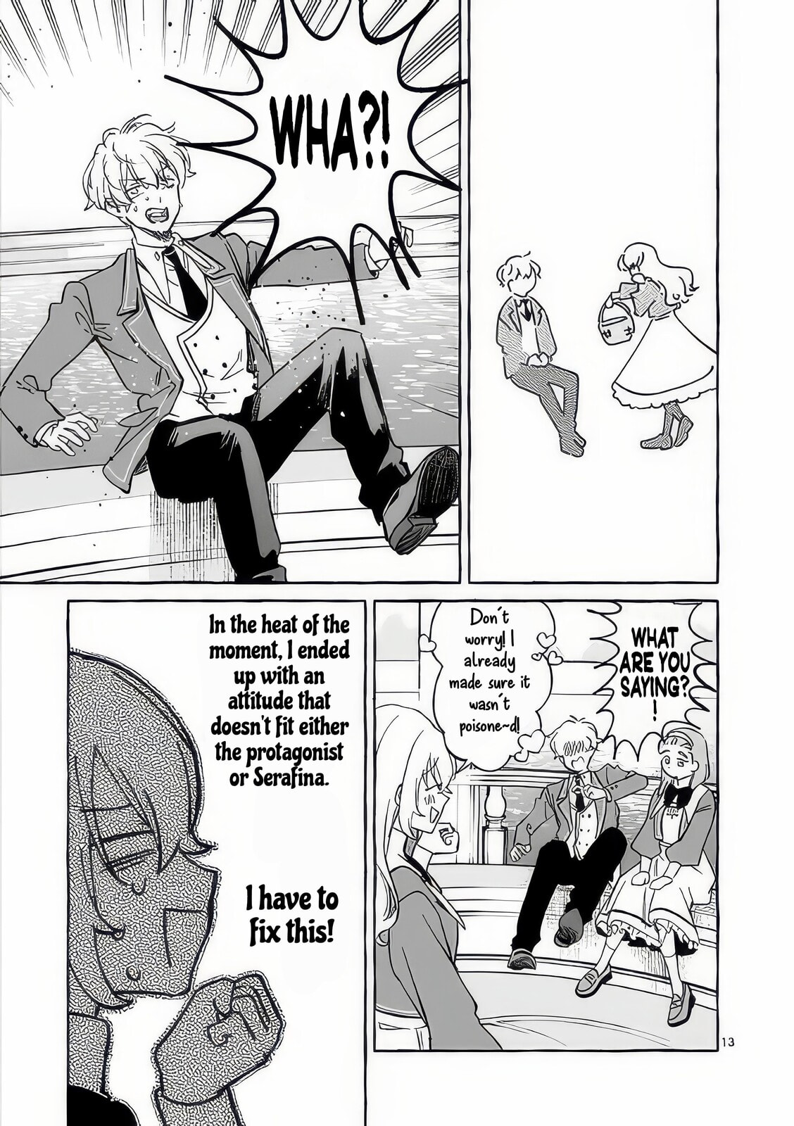 Hametsu wo Hikaeta Akuyaku Reijou ga Muri Shite Heroine wo Enjita Kekka Taida na Yosei ga Akogare Nanoni, Daini Oji no Dekiai Route ni Konwakuchu Chapter 10 page 16 - 