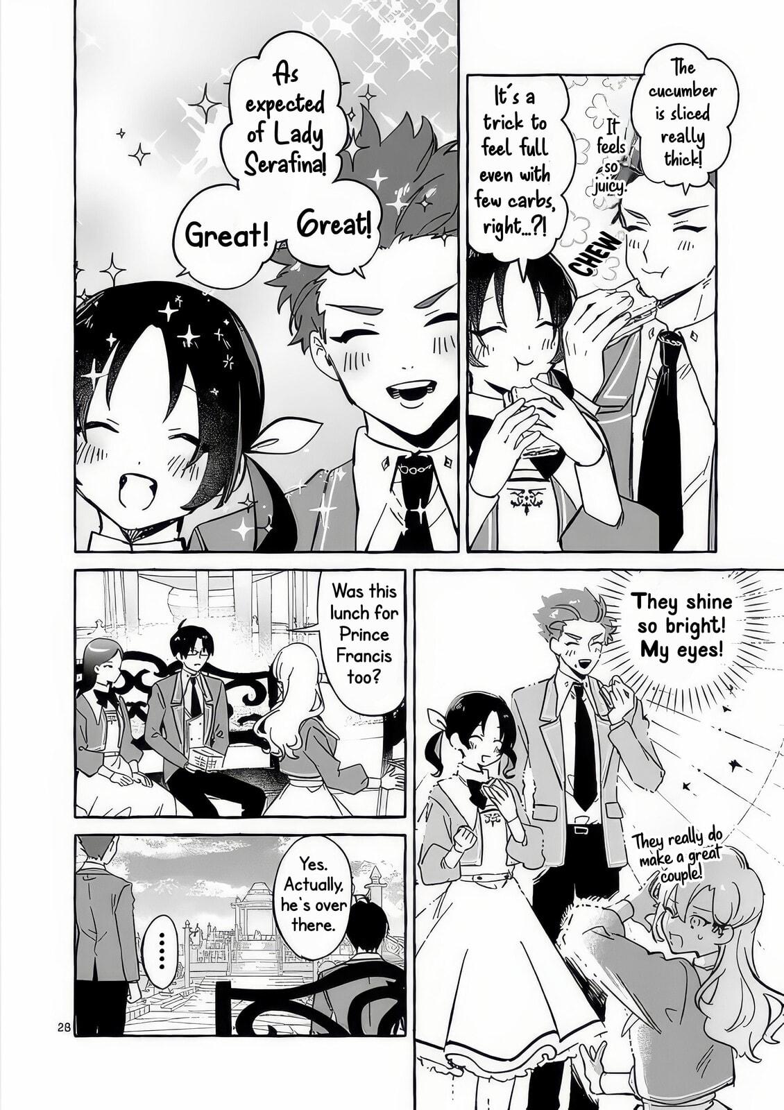Hametsu wo Hikaeta Akuyaku Reijou ga Muri Shite Heroine wo Enjita Kekka Taida na Yosei ga Akogare Nanoni, Daini Oji no Dekiai Route ni Konwakuchu Chapter 10 page 31 - 
