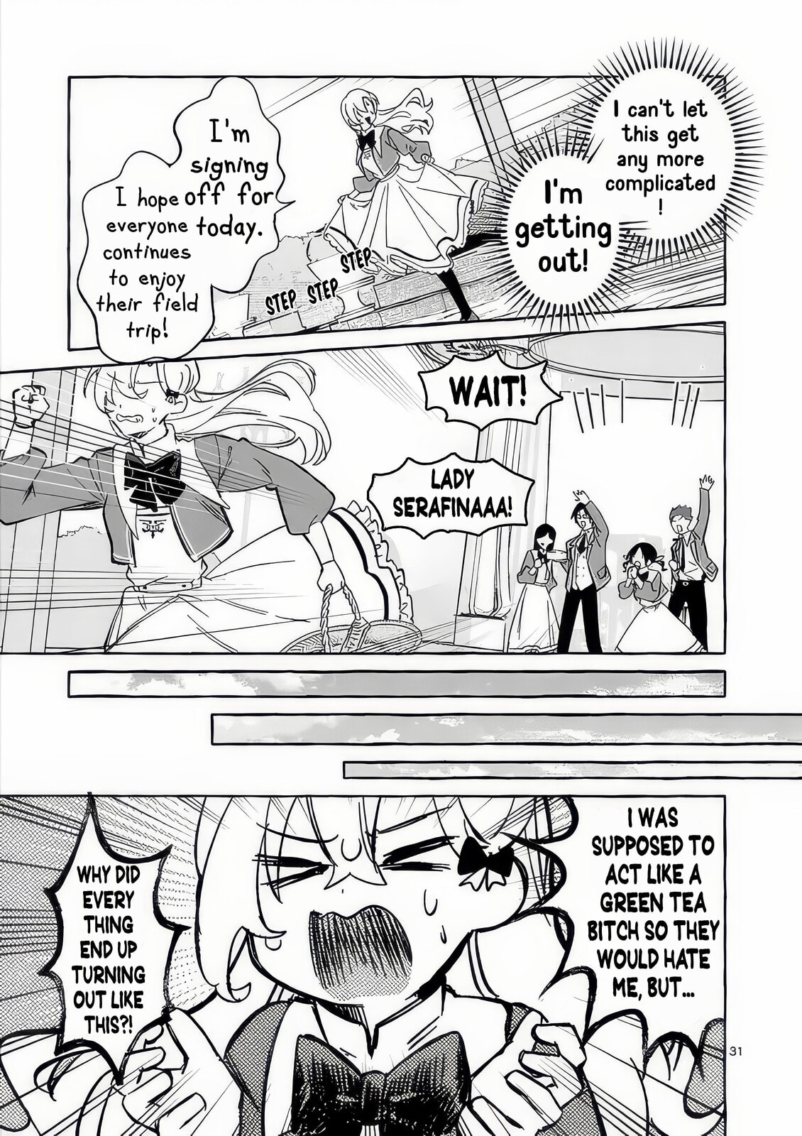 Hametsu wo Hikaeta Akuyaku Reijou ga Muri Shite Heroine wo Enjita Kekka Taida na Yosei ga Akogare Nanoni, Daini Oji no Dekiai Route ni Konwakuchu Chapter 10 page 34 - 