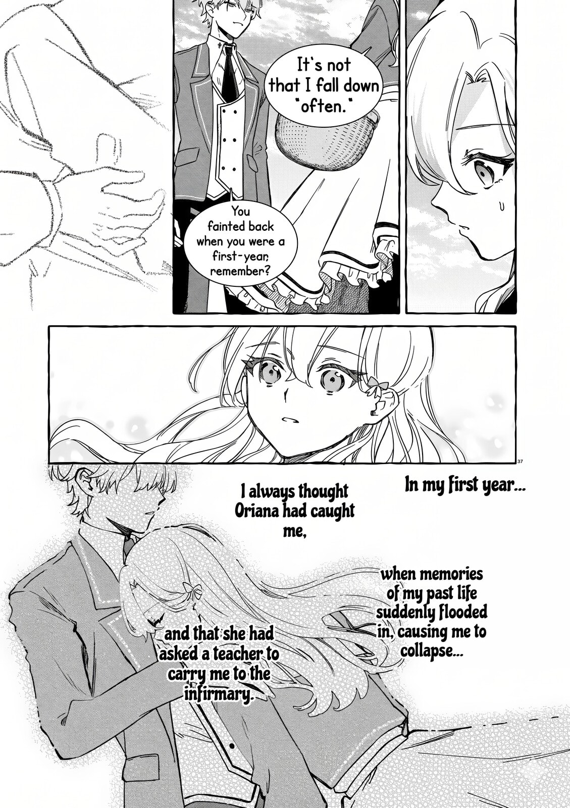Hametsu wo Hikaeta Akuyaku Reijou ga Muri Shite Heroine wo Enjita Kekka Taida na Yosei ga Akogare Nanoni, Daini Oji no Dekiai Route ni Konwakuchu Chapter 10 page 40 - 