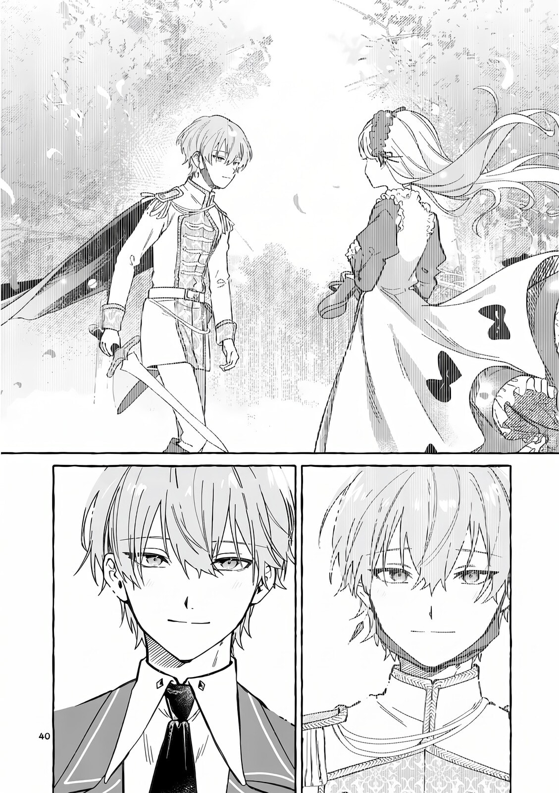 Hametsu wo Hikaeta Akuyaku Reijou ga Muri Shite Heroine wo Enjita Kekka Taida na Yosei ga Akogare Nanoni, Daini Oji no Dekiai Route ni Konwakuchu Chapter 10 page 43 - 