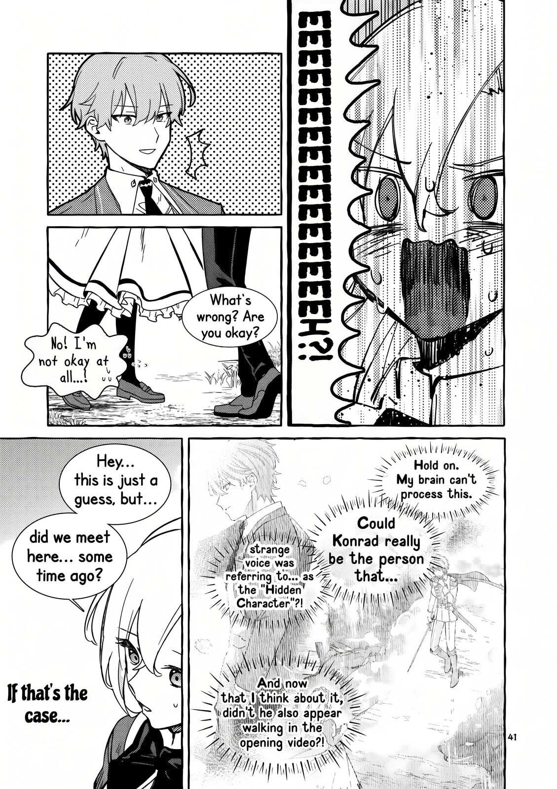 Hametsu wo Hikaeta Akuyaku Reijou ga Muri Shite Heroine wo Enjita Kekka Taida na Yosei ga Akogare Nanoni, Daini Oji no Dekiai Route ni Konwakuchu Chapter 10 page 44 - 