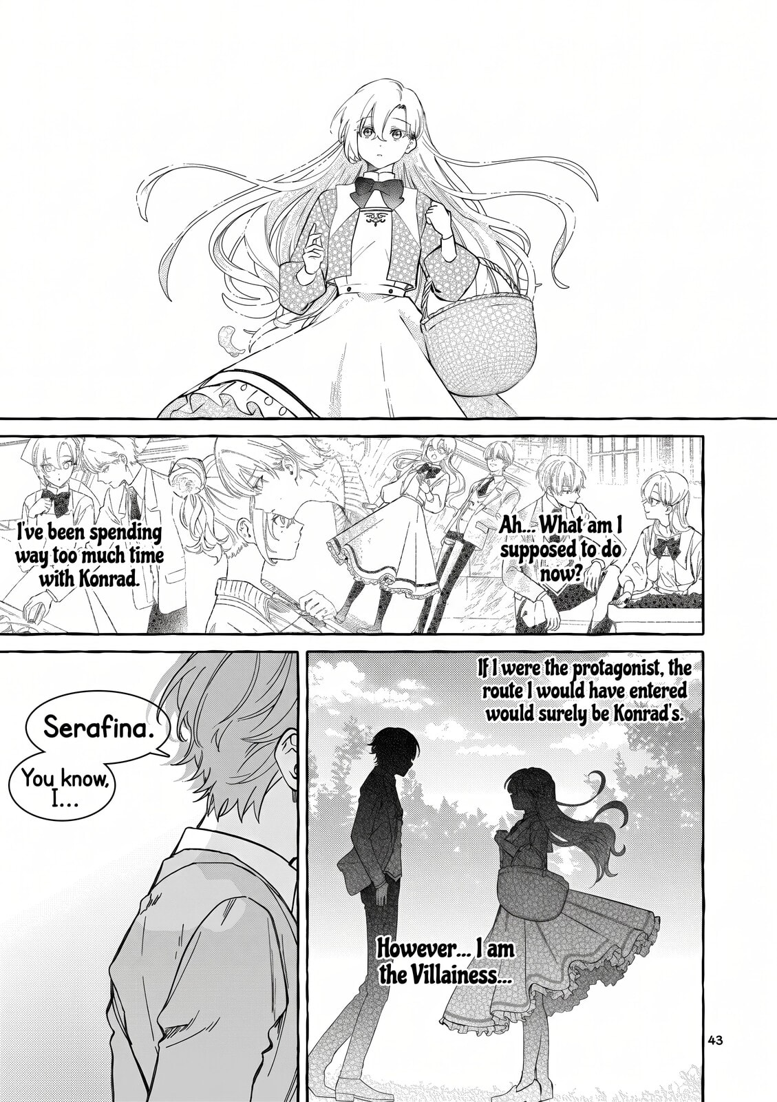 Hametsu wo Hikaeta Akuyaku Reijou ga Muri Shite Heroine wo Enjita Kekka Taida na Yosei ga Akogare Nanoni, Daini Oji no Dekiai Route ni Konwakuchu Chapter 10 page 46 - 
