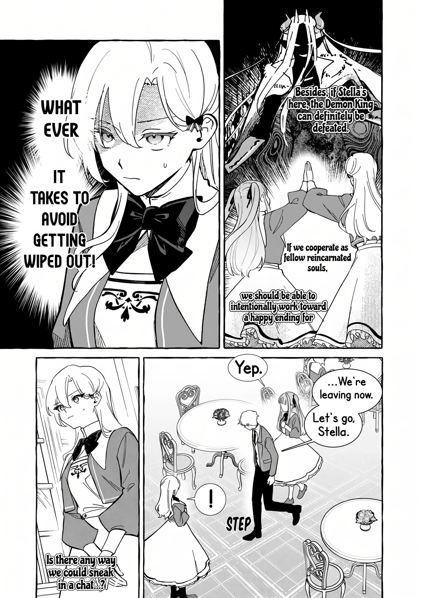 Hametsu wo Hikaeta Akuyaku Reijou ga Muri Shite Heroine wo Enjita Kekka Taida na Yosei ga Akogare Nanoni, Daini Oji no Dekiai Route ni Konwakuchu Chapter 11.1 page 14 - 