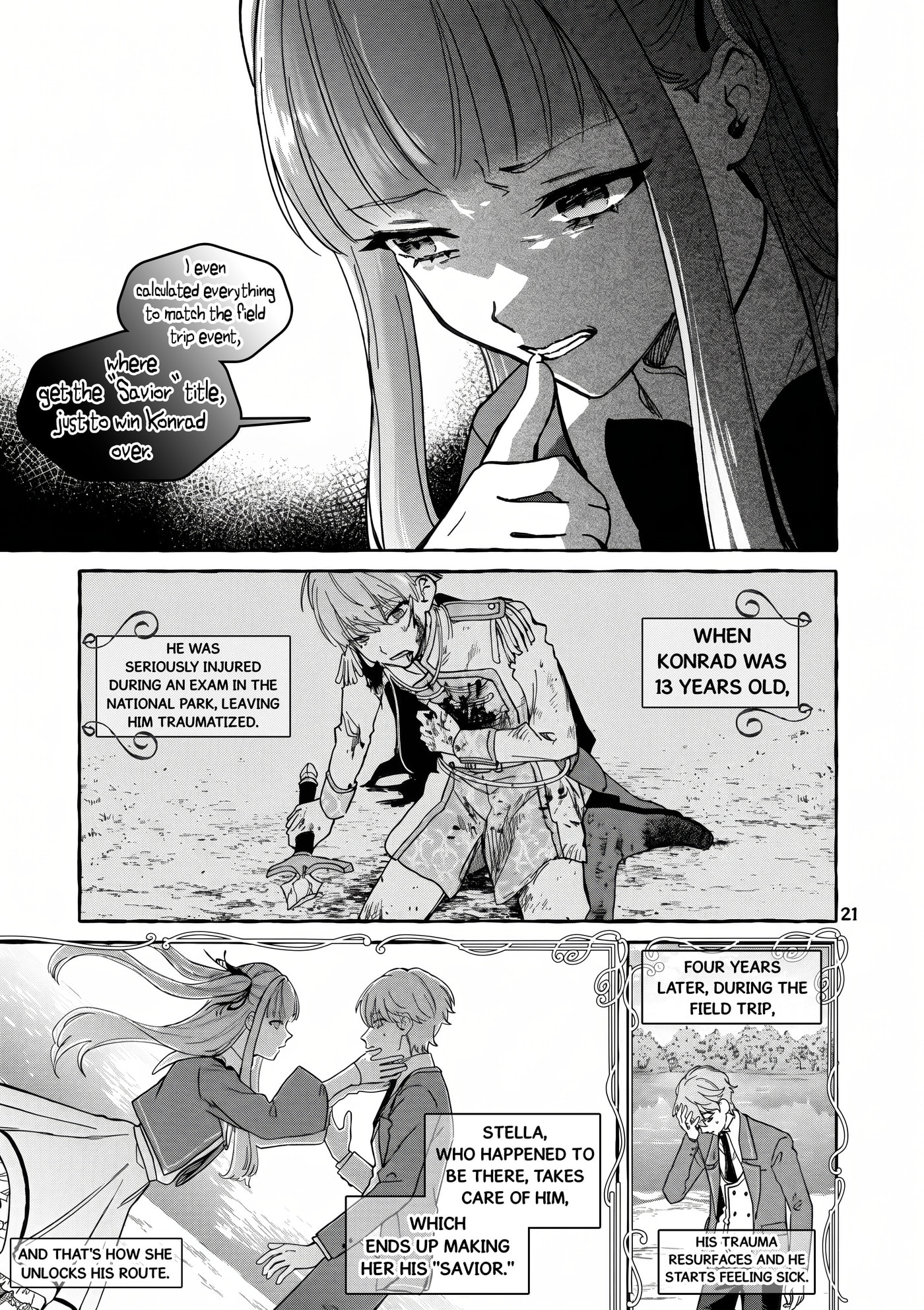 Hametsu wo Hikaeta Akuyaku Reijou ga Muri Shite Heroine wo Enjita Kekka Taida na Yosei ga Akogare Nanoni, Daini Oji no Dekiai Route ni Konwakuchu Chapter 11.2 page 12 - 