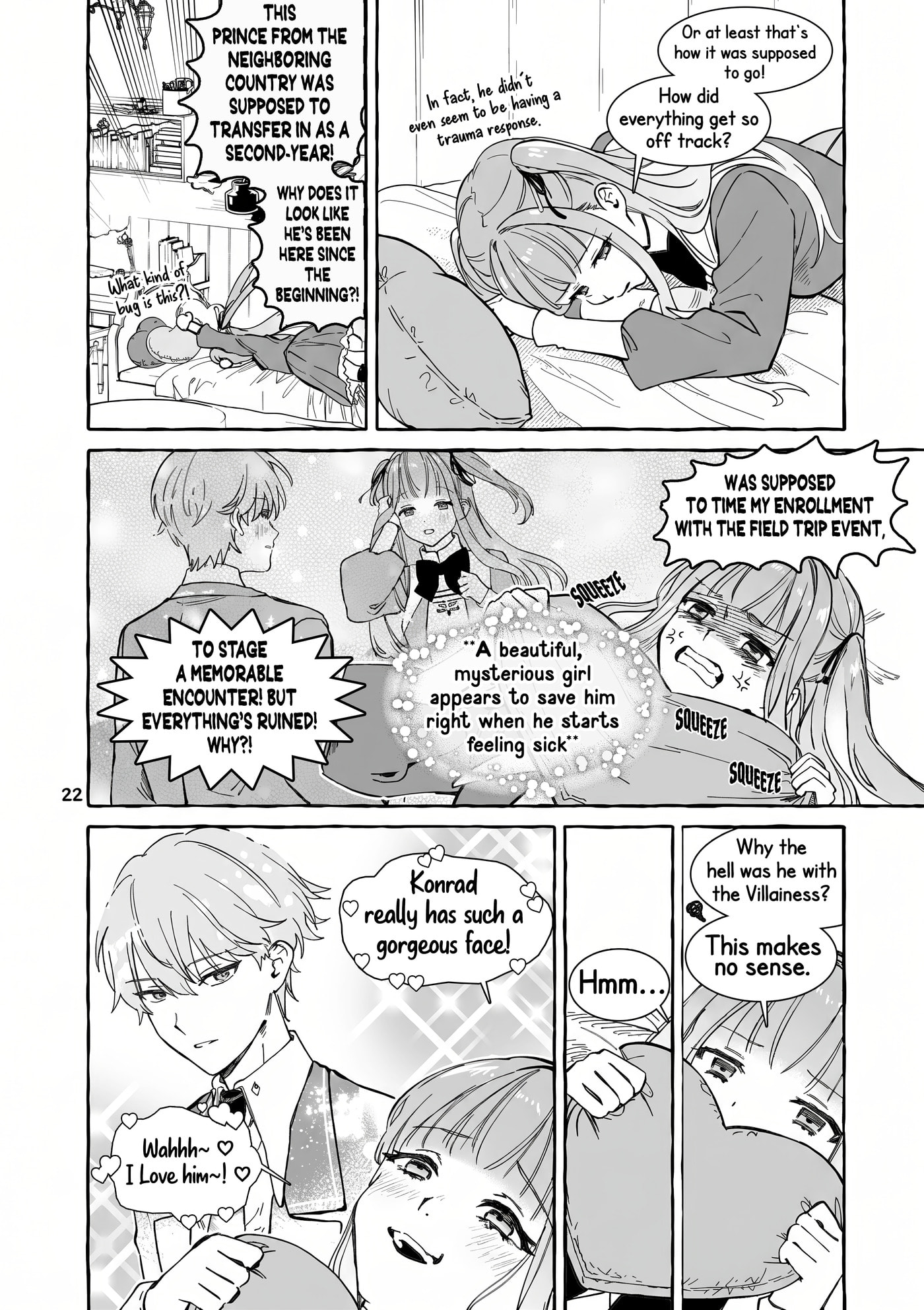 Hametsu wo Hikaeta Akuyaku Reijou ga Muri Shite Heroine wo Enjita Kekka Taida na Yosei ga Akogare Nanoni, Daini Oji no Dekiai Route ni Konwakuchu Chapter 11.2 page 13 - 