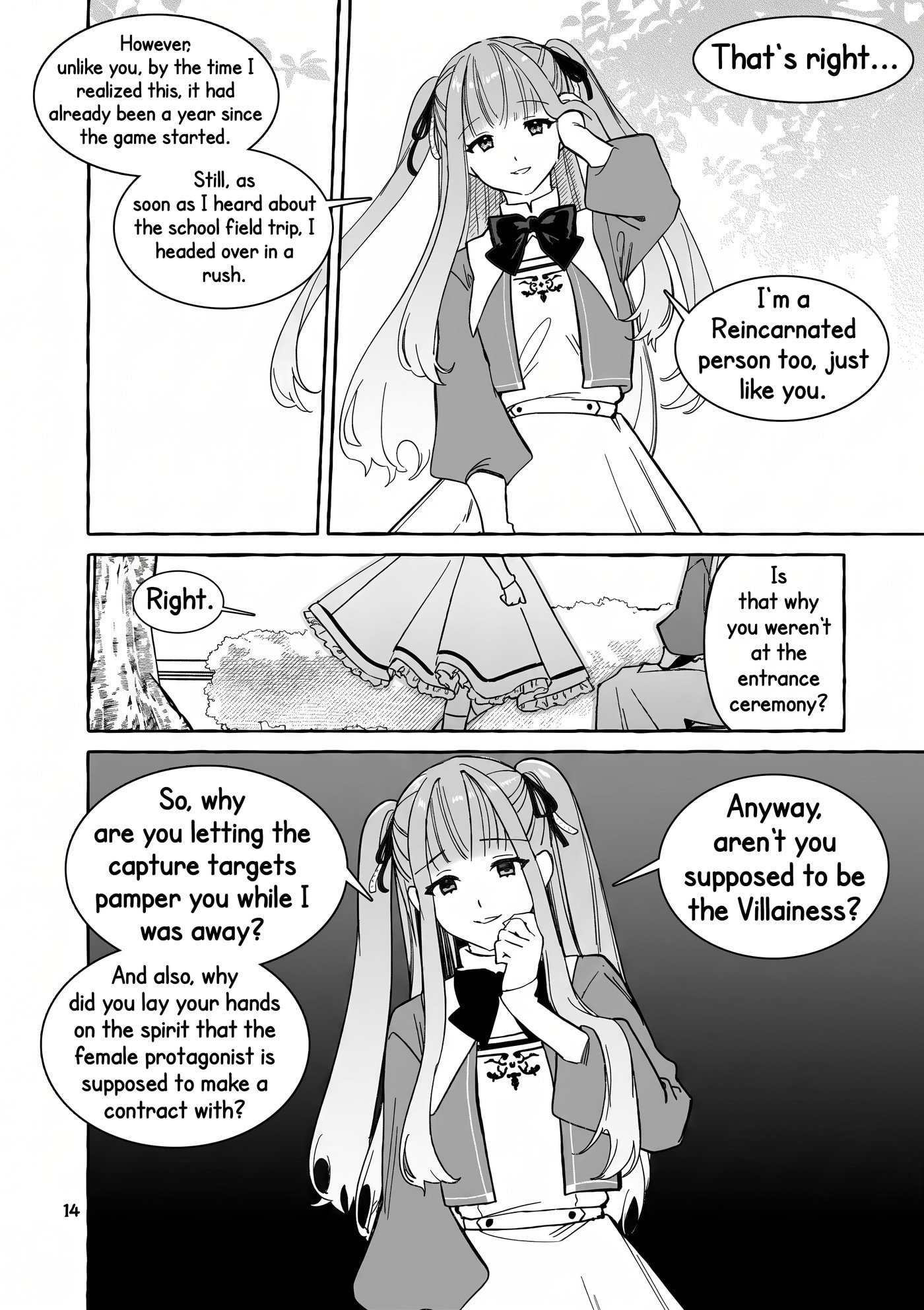 Hametsu wo Hikaeta Akuyaku Reijou ga Muri Shite Heroine wo Enjita Kekka Taida na Yosei ga Akogare Nanoni, Daini Oji no Dekiai Route ni Konwakuchu Chapter 11.2 page 5 - 