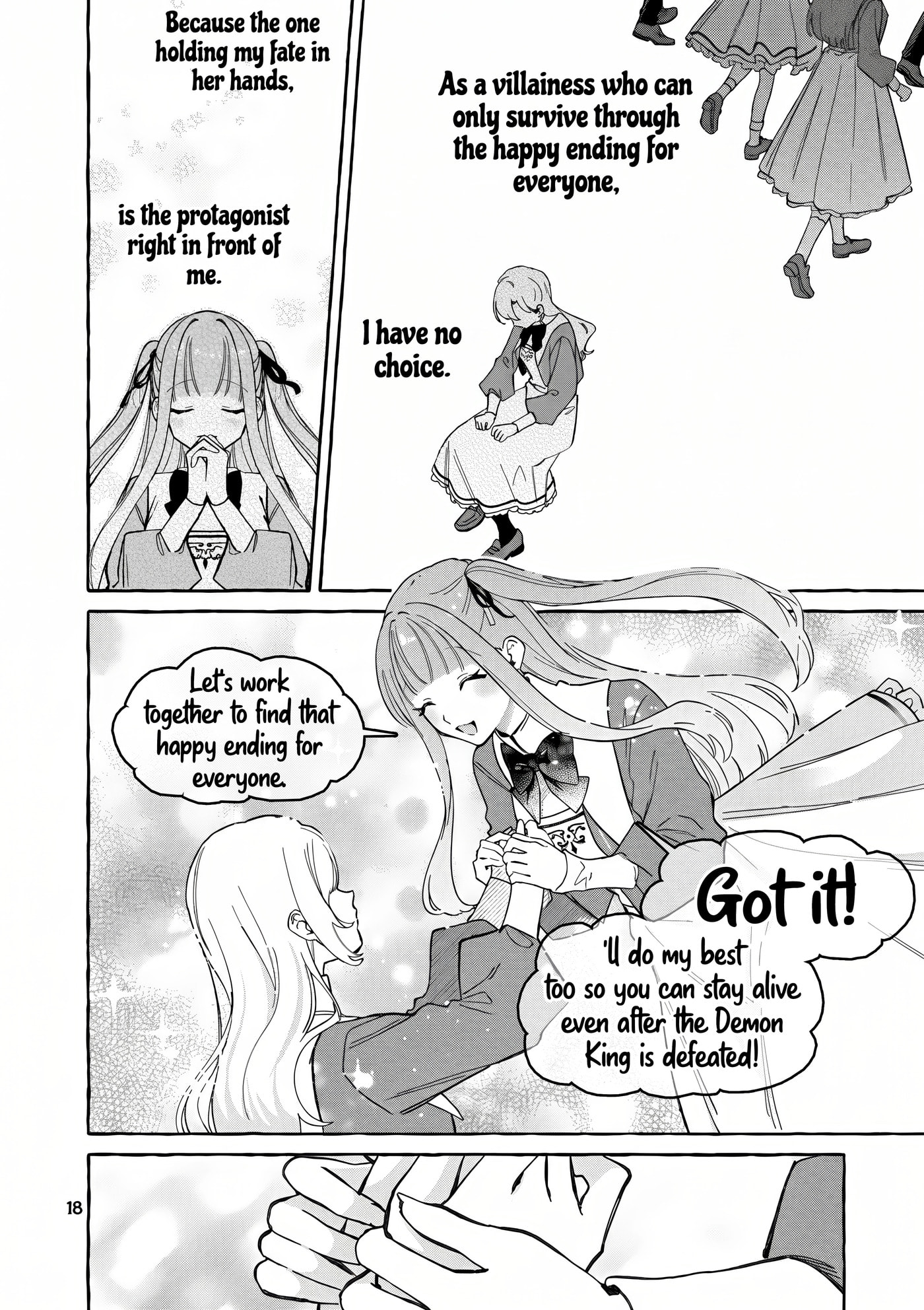Hametsu wo Hikaeta Akuyaku Reijou ga Muri Shite Heroine wo Enjita Kekka Taida na Yosei ga Akogare Nanoni, Daini Oji no Dekiai Route ni Konwakuchu Chapter 11.2 page 9 - 