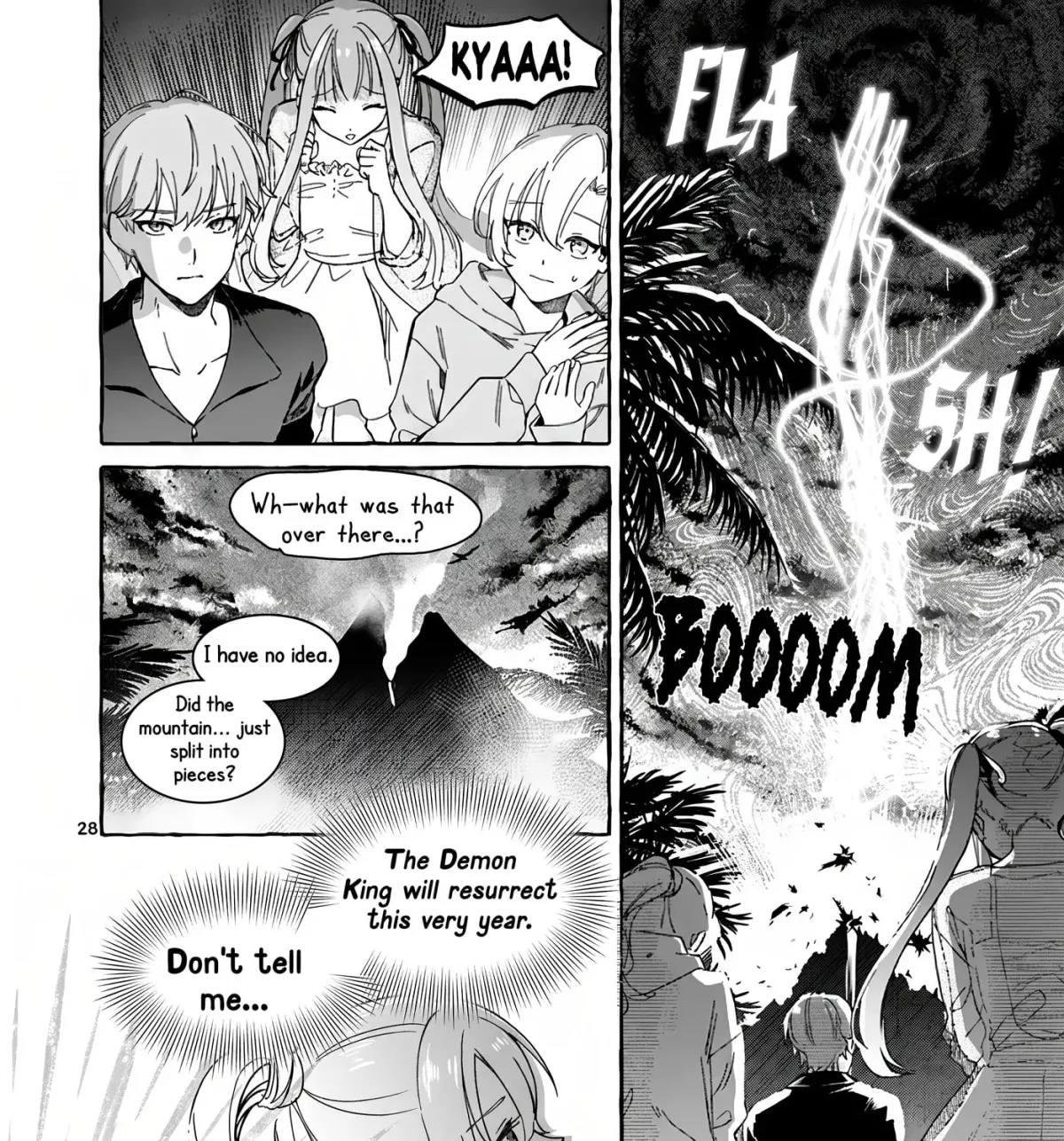 Hametsu wo Hikaeta Akuyaku Reijou ga Muri Shite Heroine wo Enjita Kekka Taida na Yosei ga Akogare Nanoni, Daini Oji no Dekiai Route ni Konwakuchu Chapter 12.3 page 13 - 
