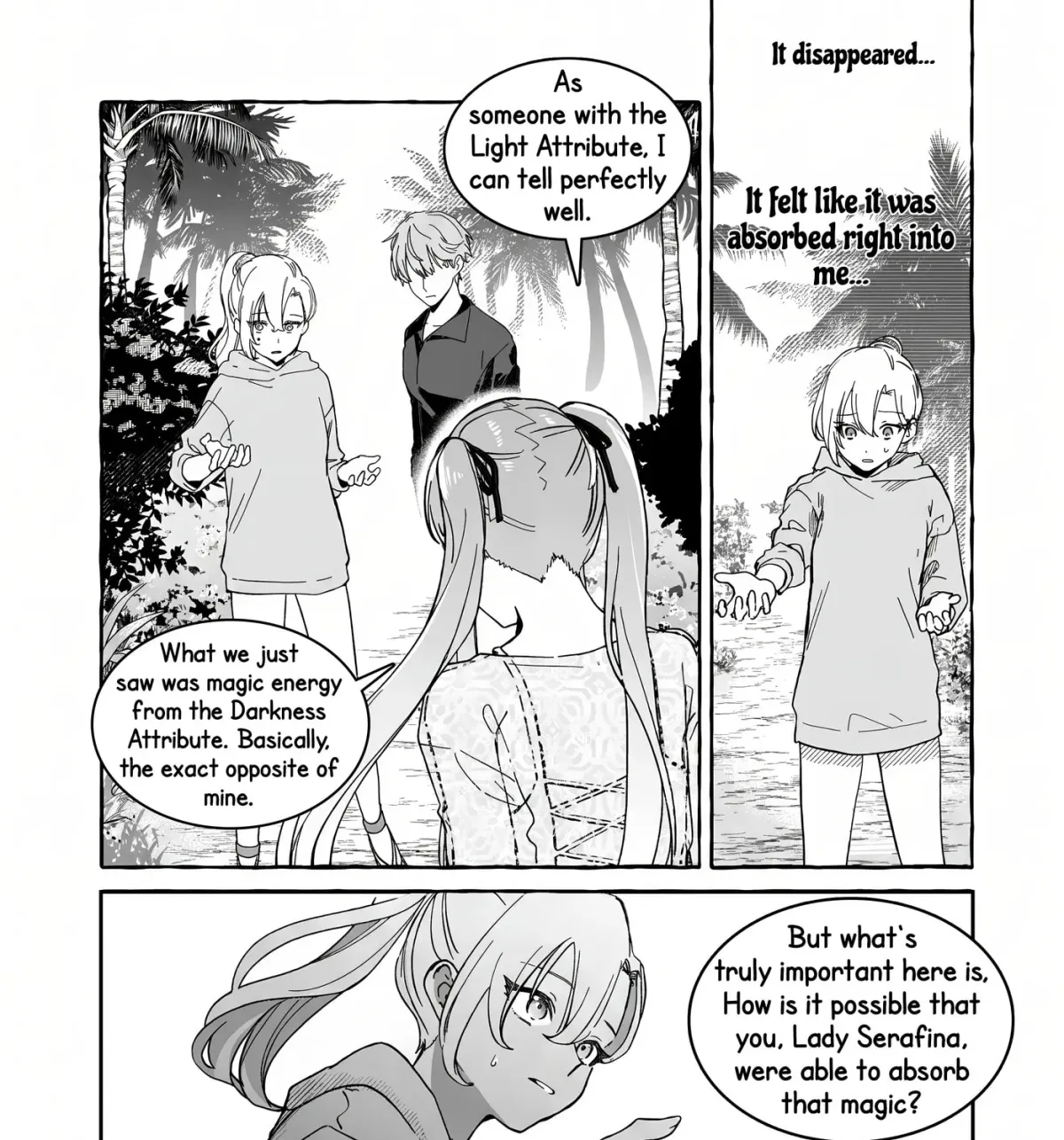 Hametsu wo Hikaeta Akuyaku Reijou ga Muri Shite Heroine wo Enjita Kekka Taida na Yosei ga Akogare Nanoni, Daini Oji no Dekiai Route ni Konwakuchu Chapter 12.3 page 21 - 
