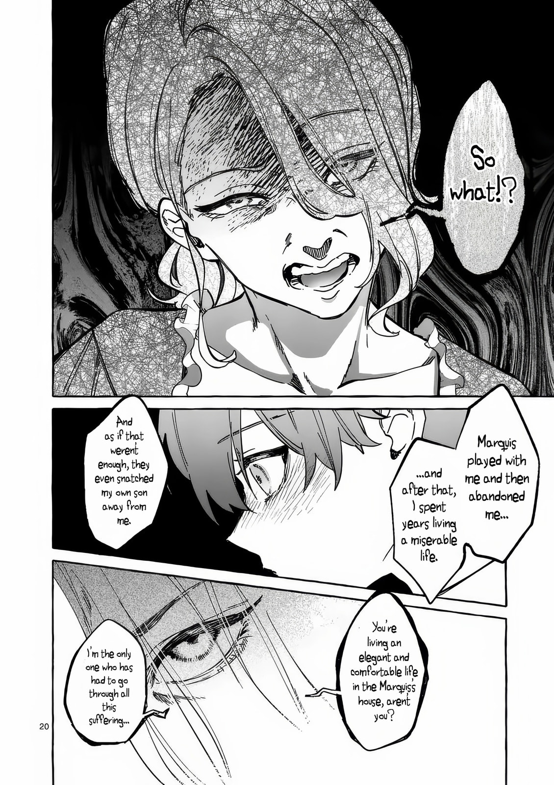 Hametsu wo Hikaeta Akuyaku Reijou ga Muri Shite Heroine wo Enjita Kekka Taida na Yosei ga Akogare Nanoni, Daini Oji no Dekiai Route ni Konwakuchu Chapter 2 page 23 - 