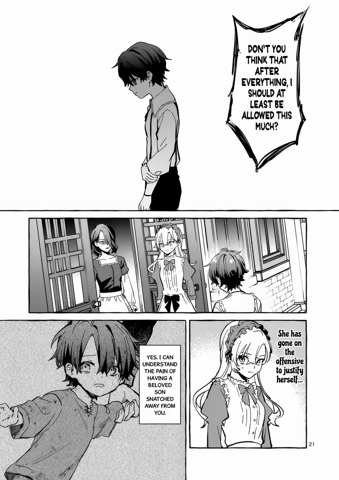 Hametsu wo Hikaeta Akuyaku Reijou ga Muri Shite Heroine wo Enjita Kekka Taida na Yosei ga Akogare Nanoni, Daini Oji no Dekiai Route ni Konwakuchu Chapter 2 page 24 - 