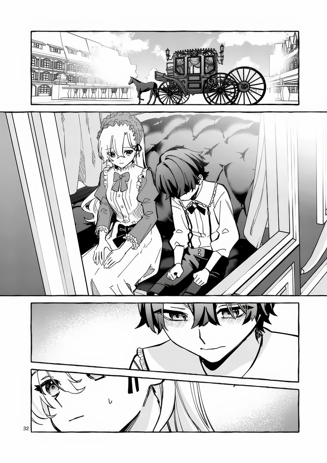 Hametsu wo Hikaeta Akuyaku Reijou ga Muri Shite Heroine wo Enjita Kekka Taida na Yosei ga Akogare Nanoni, Daini Oji no Dekiai Route ni Konwakuchu Chapter 2 page 35 - 