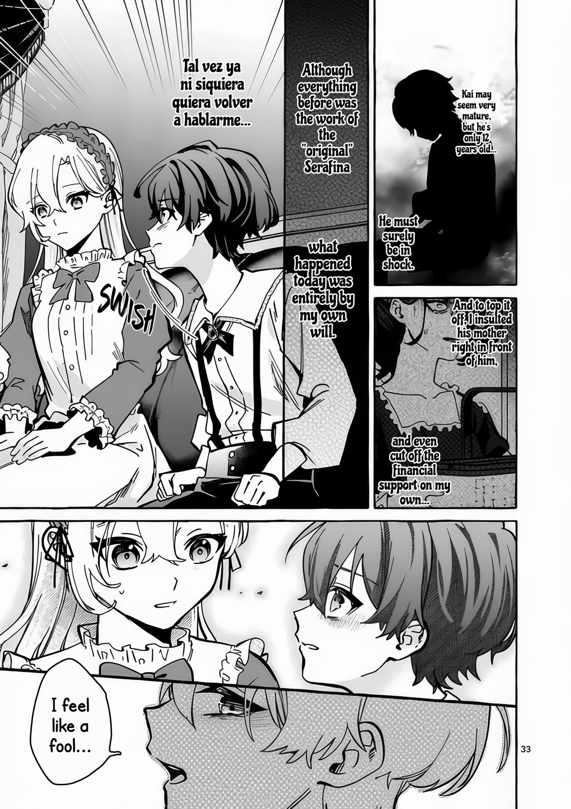 Hametsu wo Hikaeta Akuyaku Reijou ga Muri Shite Heroine wo Enjita Kekka Taida na Yosei ga Akogare Nanoni, Daini Oji no Dekiai Route ni Konwakuchu Chapter 2 page 36 - 