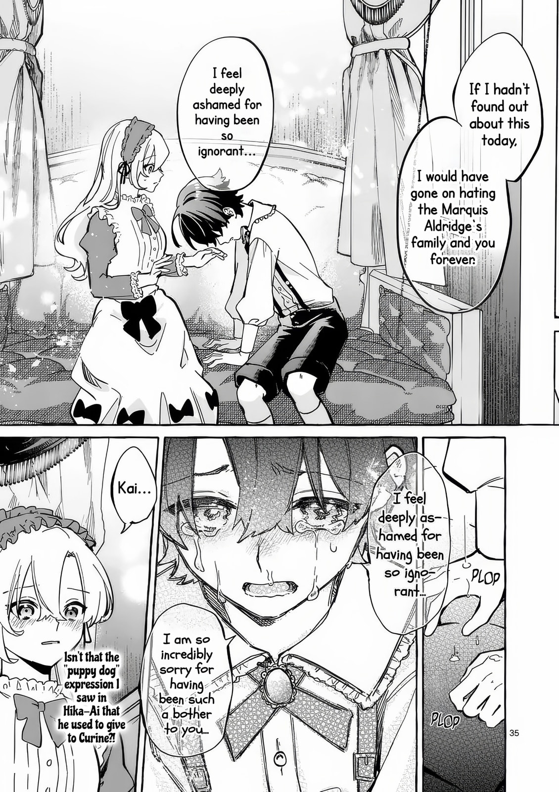 Hametsu wo Hikaeta Akuyaku Reijou ga Muri Shite Heroine wo Enjita Kekka Taida na Yosei ga Akogare Nanoni, Daini Oji no Dekiai Route ni Konwakuchu Chapter 2 page 38 - 
