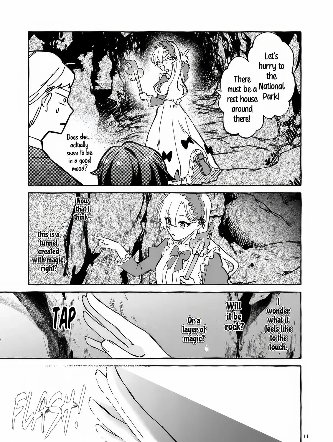 Hametsu wo Hikaeta Akuyaku Reijou ga Muri Shite Heroine wo Enjita Kekka Taida na Yosei ga Akogare Nanoni, Daini Oji no Dekiai Route ni Konwakuchu Chapter 3 page 27 - 