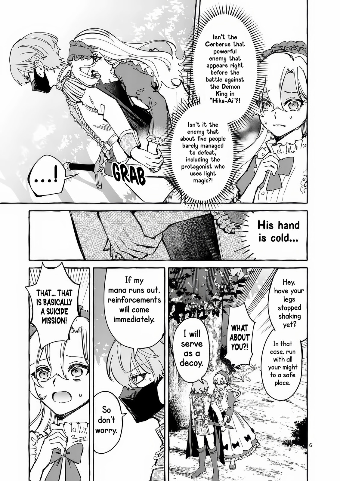 Hametsu wo Hikaeta Akuyaku Reijou ga Muri Shite Heroine wo Enjita Kekka Taida na Yosei ga Akogare Nanoni, Daini Oji no Dekiai Route ni Konwakuchu Chapter 4 page 9 - 