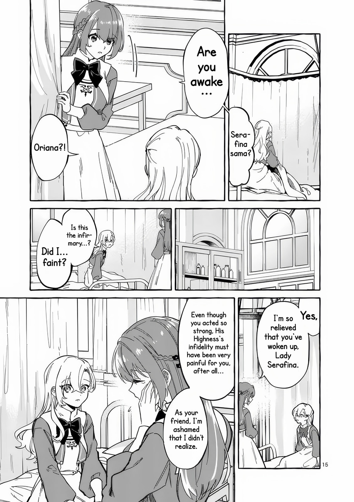 Hametsu wo Hikaeta Akuyaku Reijou ga Muri Shite Heroine wo Enjita Kekka Taida na Yosei ga Akogare Nanoni, Daini Oji no Dekiai Route ni Konwakuchu Chapter 5 page 18 - 