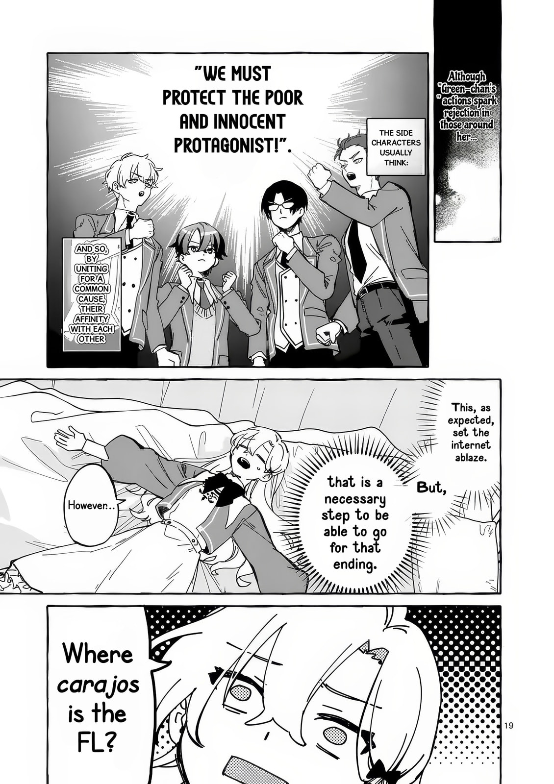 Hametsu wo Hikaeta Akuyaku Reijou ga Muri Shite Heroine wo Enjita Kekka Taida na Yosei ga Akogare Nanoni, Daini Oji no Dekiai Route ni Konwakuchu Chapter 5 page 22 - 