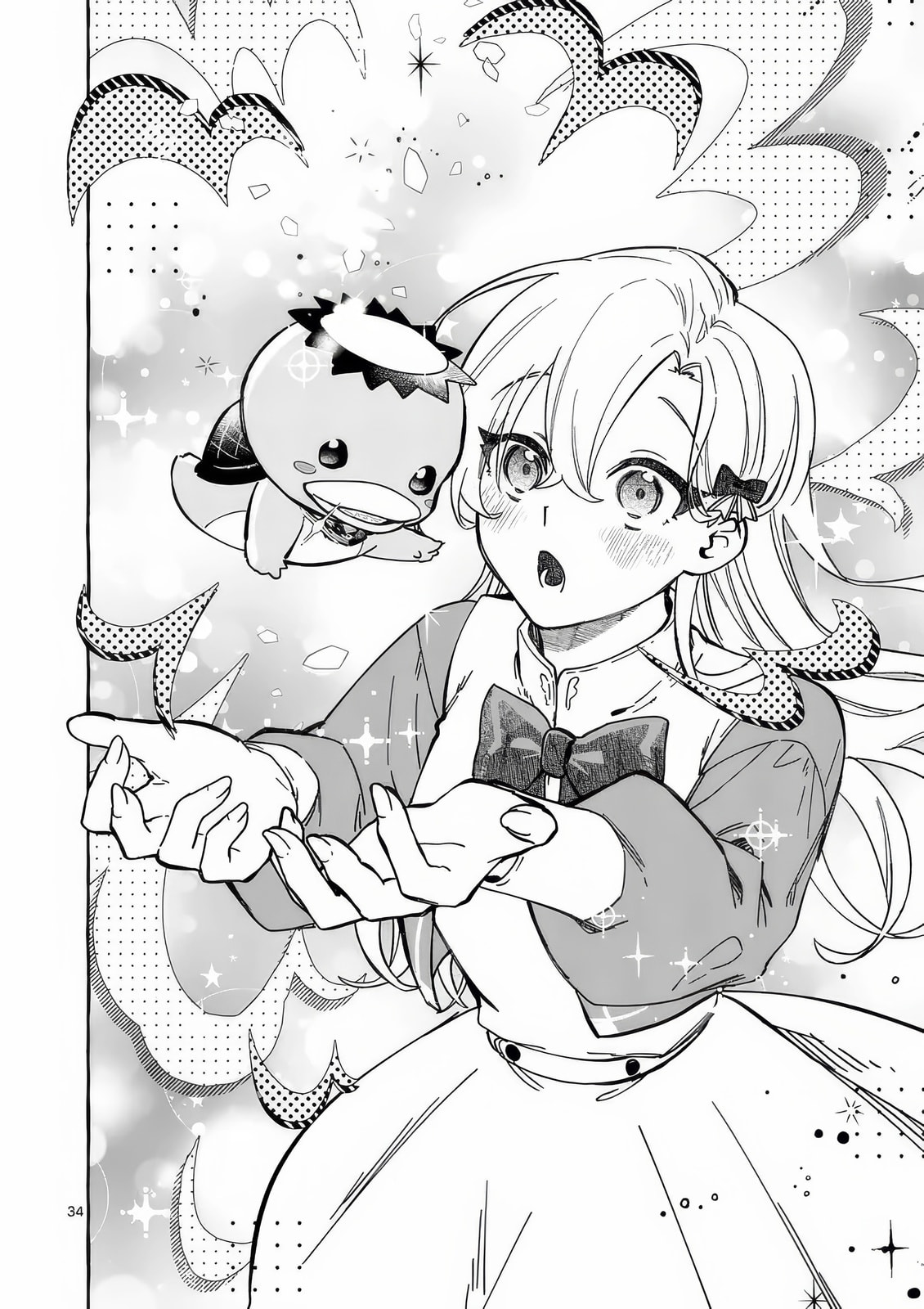 Hametsu wo Hikaeta Akuyaku Reijou ga Muri Shite Heroine wo Enjita Kekka Taida na Yosei ga Akogare Nanoni, Daini Oji no Dekiai Route ni Konwakuchu Chapter 6 page 37 - 