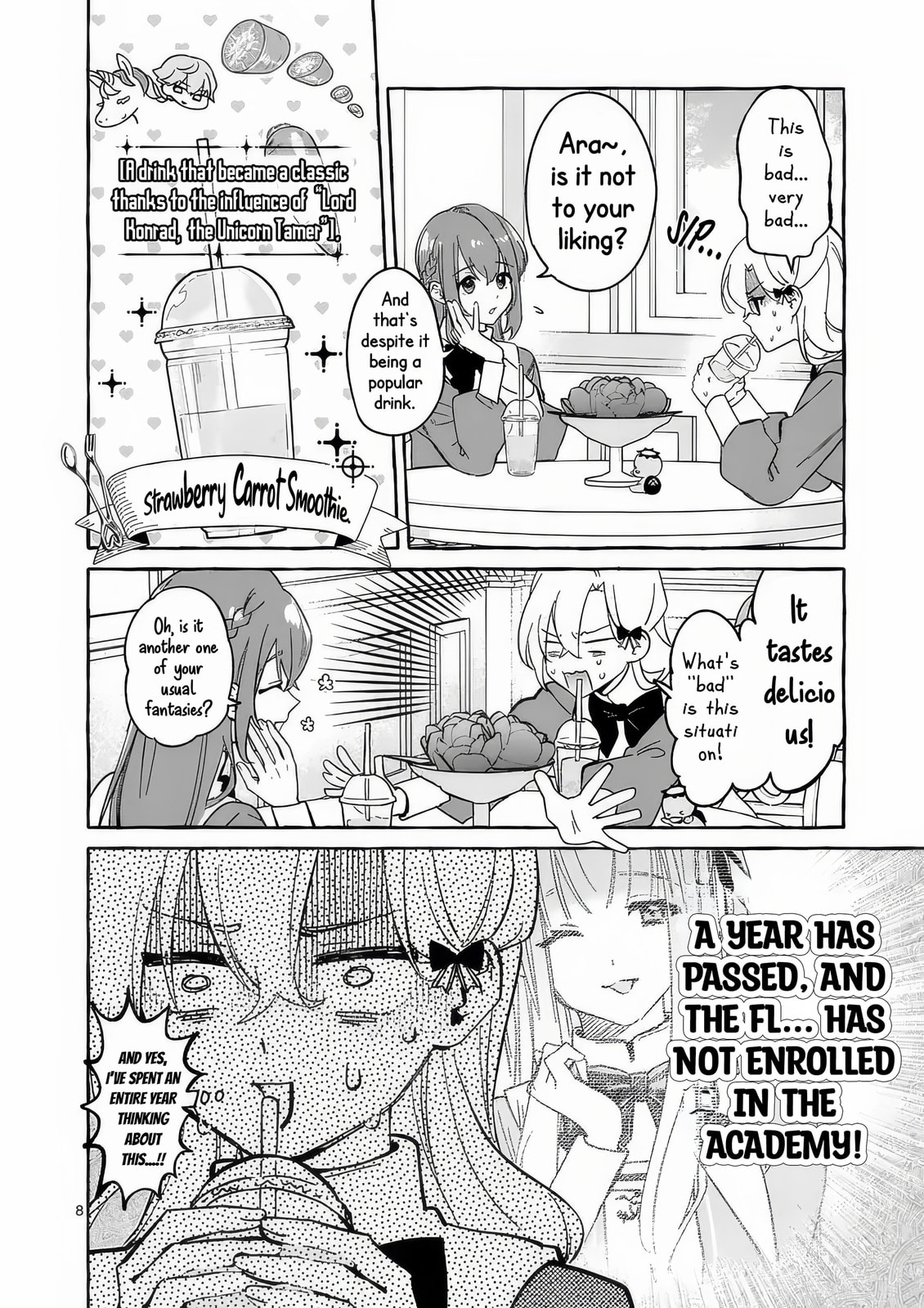 Hametsu wo Hikaeta Akuyaku Reijou ga Muri Shite Heroine wo Enjita Kekka Taida na Yosei ga Akogare Nanoni, Daini Oji no Dekiai Route ni Konwakuchu Chapter 7 page 11 - 