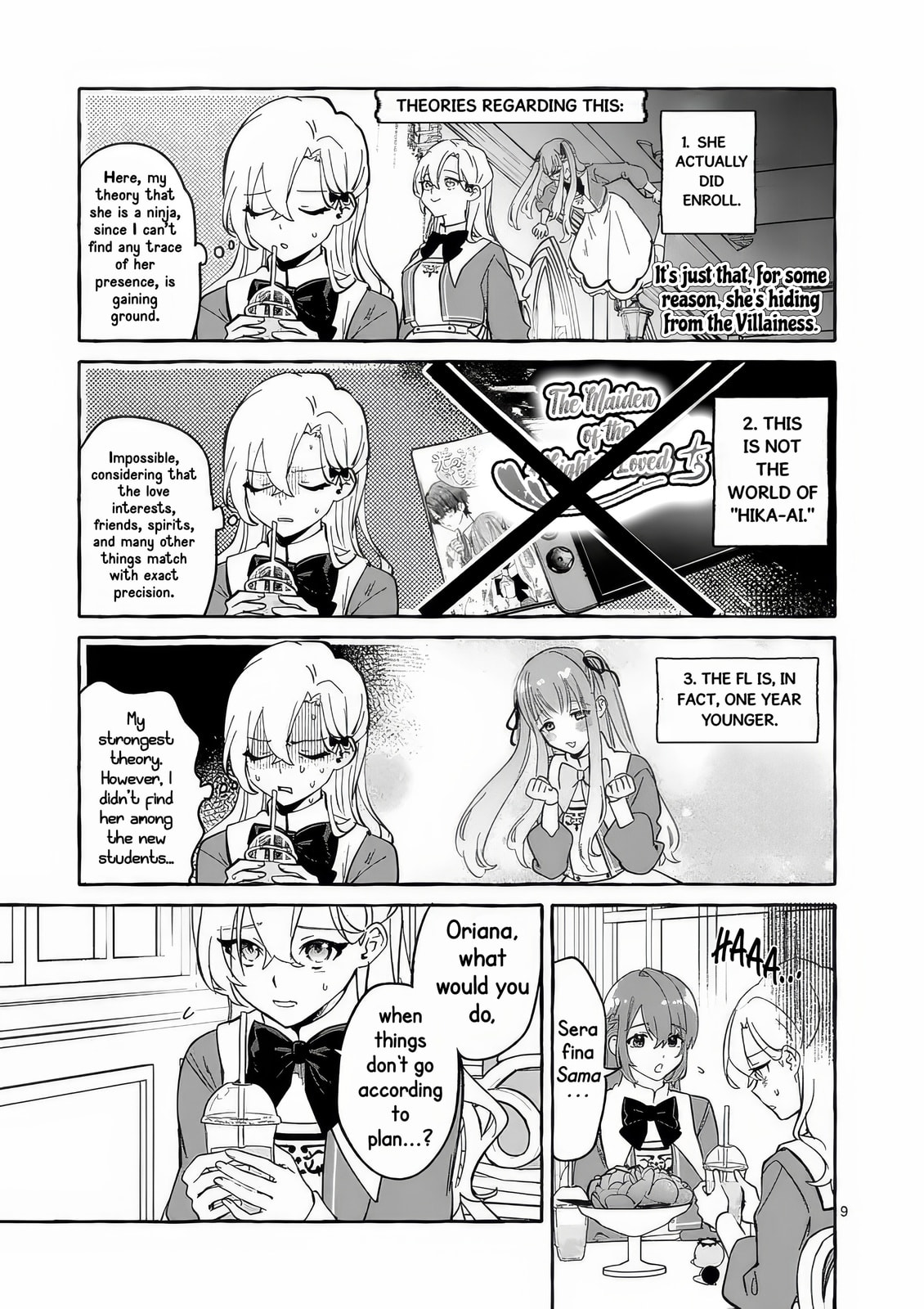 Hametsu wo Hikaeta Akuyaku Reijou ga Muri Shite Heroine wo Enjita Kekka Taida na Yosei ga Akogare Nanoni, Daini Oji no Dekiai Route ni Konwakuchu Chapter 7 page 12 - 