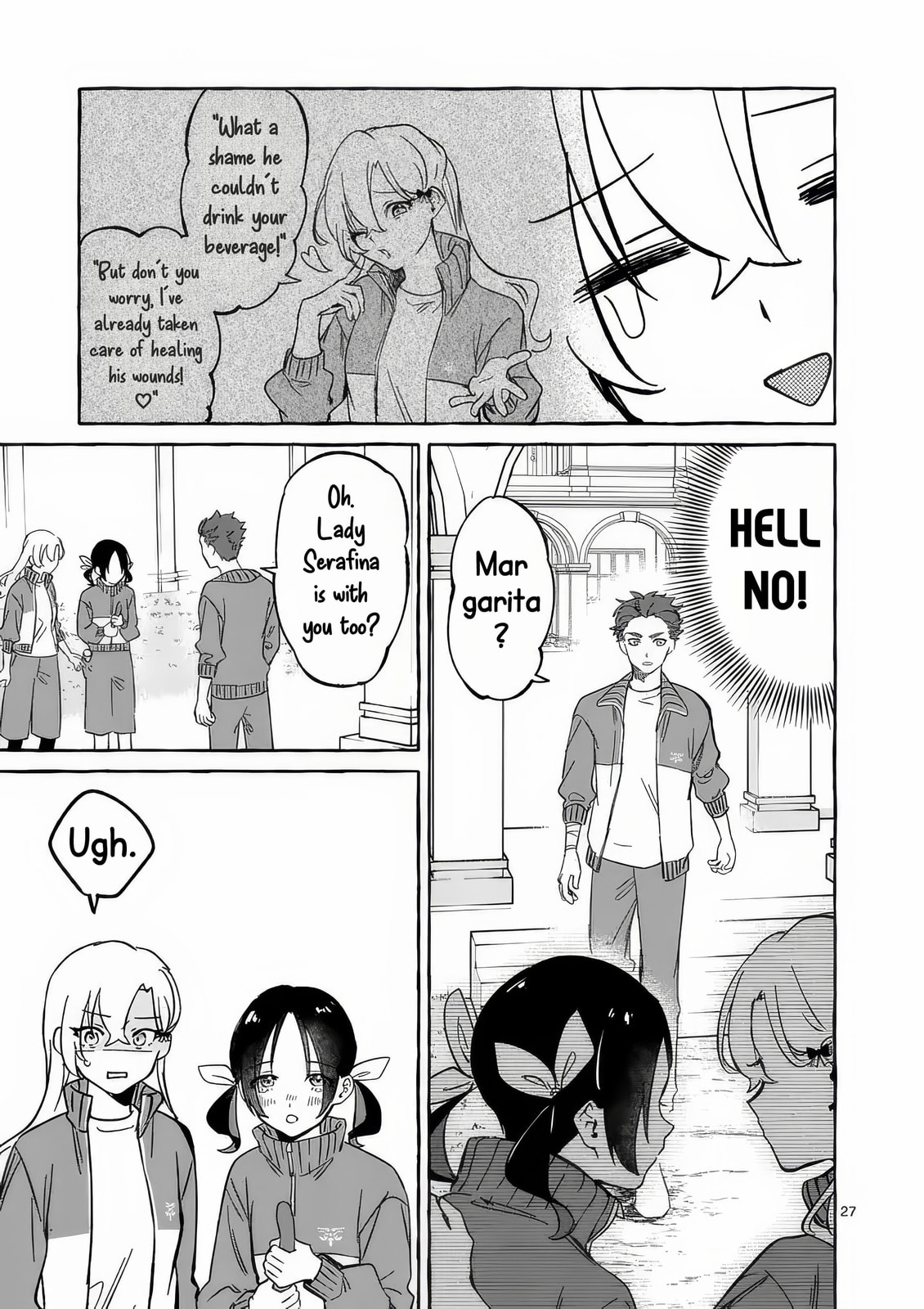 Hametsu wo Hikaeta Akuyaku Reijou ga Muri Shite Heroine wo Enjita Kekka Taida na Yosei ga Akogare Nanoni, Daini Oji no Dekiai Route ni Konwakuchu Chapter 8 page 30 - 