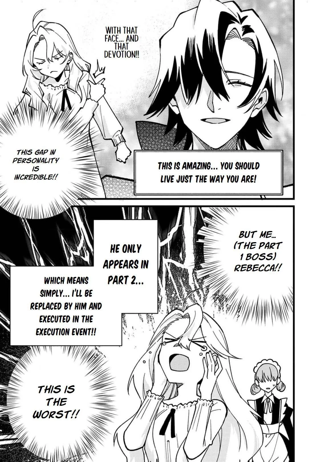 Hametsu Yotei no Akuyaku Reijo Nanoni Rasu Bosu Koshaku to Konyaku Suru desu ka!? Chapter 1 page 13 - 
