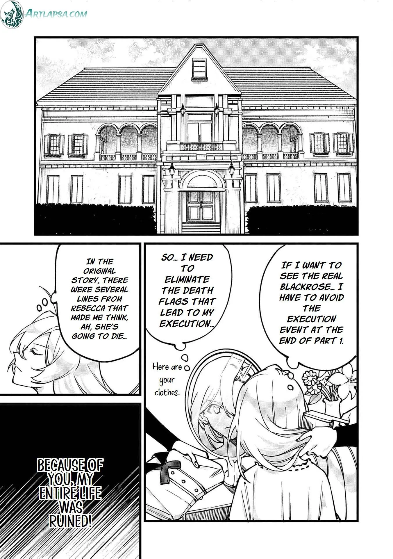 Hametsu Yotei no Akuyaku Reijo Nanoni Rasu Bosu Koshaku to Konyaku Suru desu ka!? Chapter 1 page 15 - 