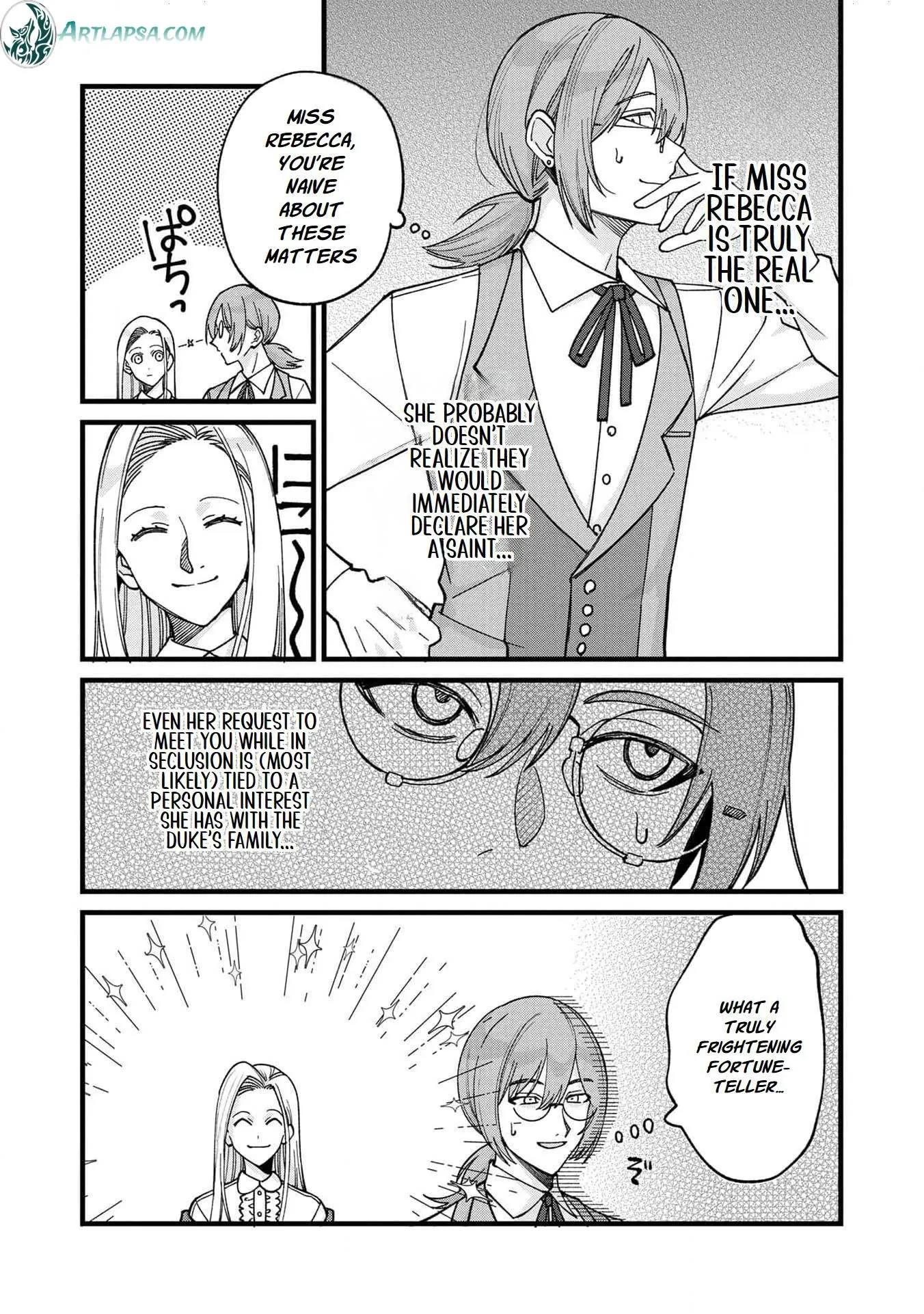 Hametsu Yotei no Akuyaku Reijo Nanoni Rasu Bosu Koshaku to Konyaku Suru desu ka!? Chapter 4 page 11 - 