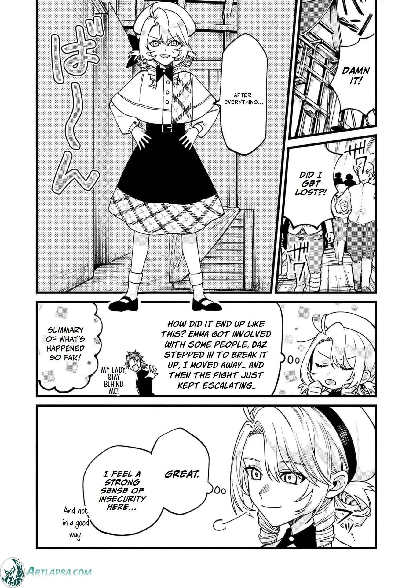 Hametsu Yotei no Akuyaku Reijo Nanoni Rasu Bosu Koshaku to Konyaku Suru desu ka!? Chapter 5 page 11 - 