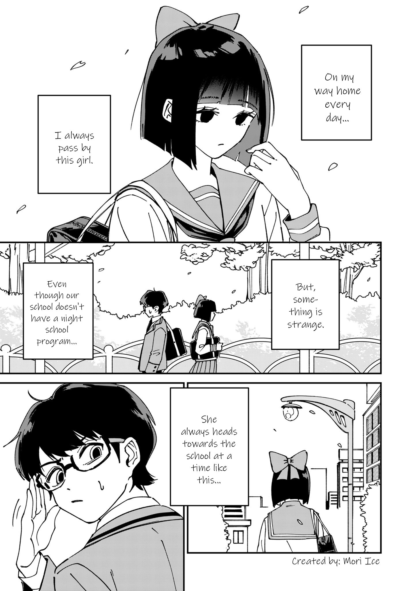 Hanako on The Way Home Chapter 0 page 1 - 